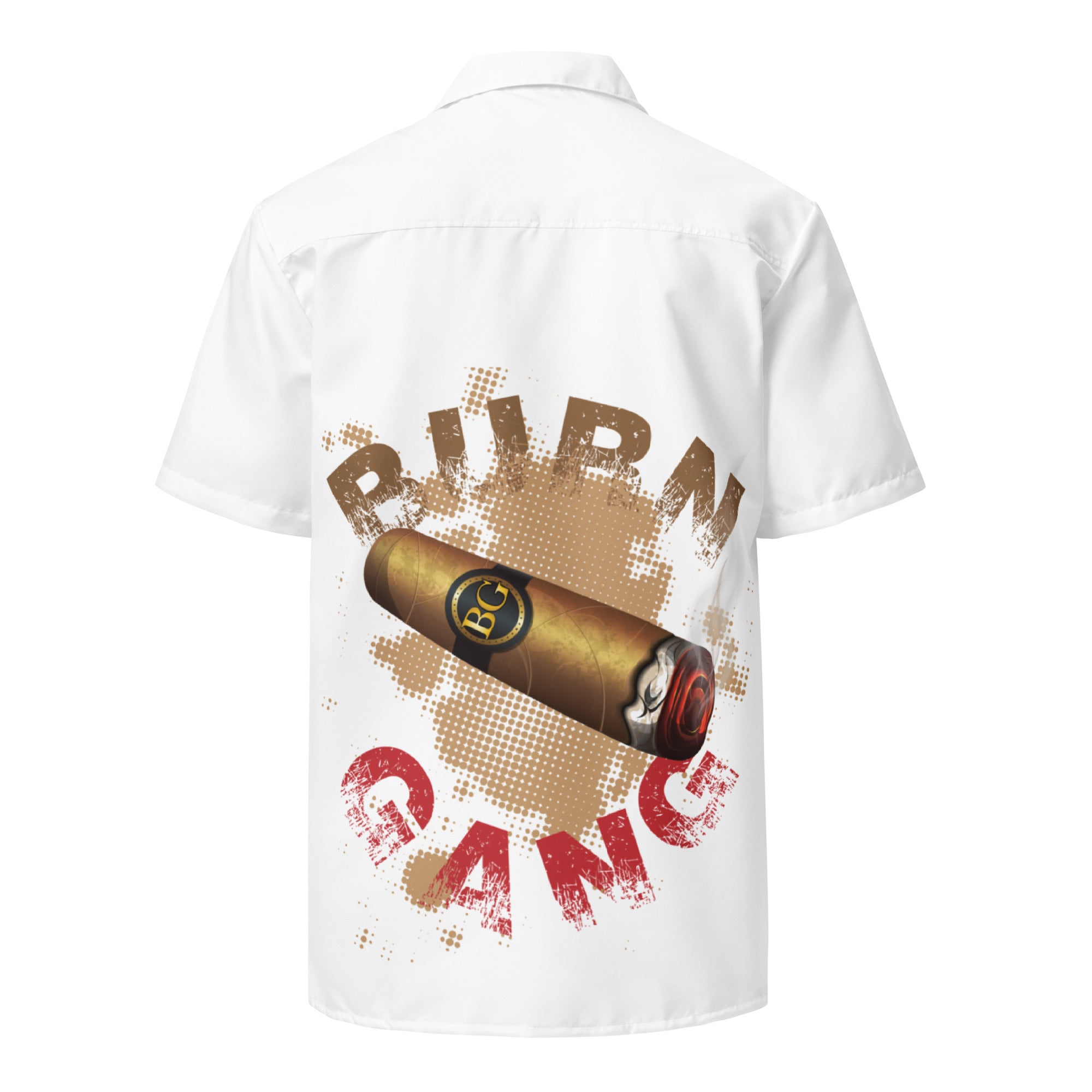 BURN GANG Unisex button shirt