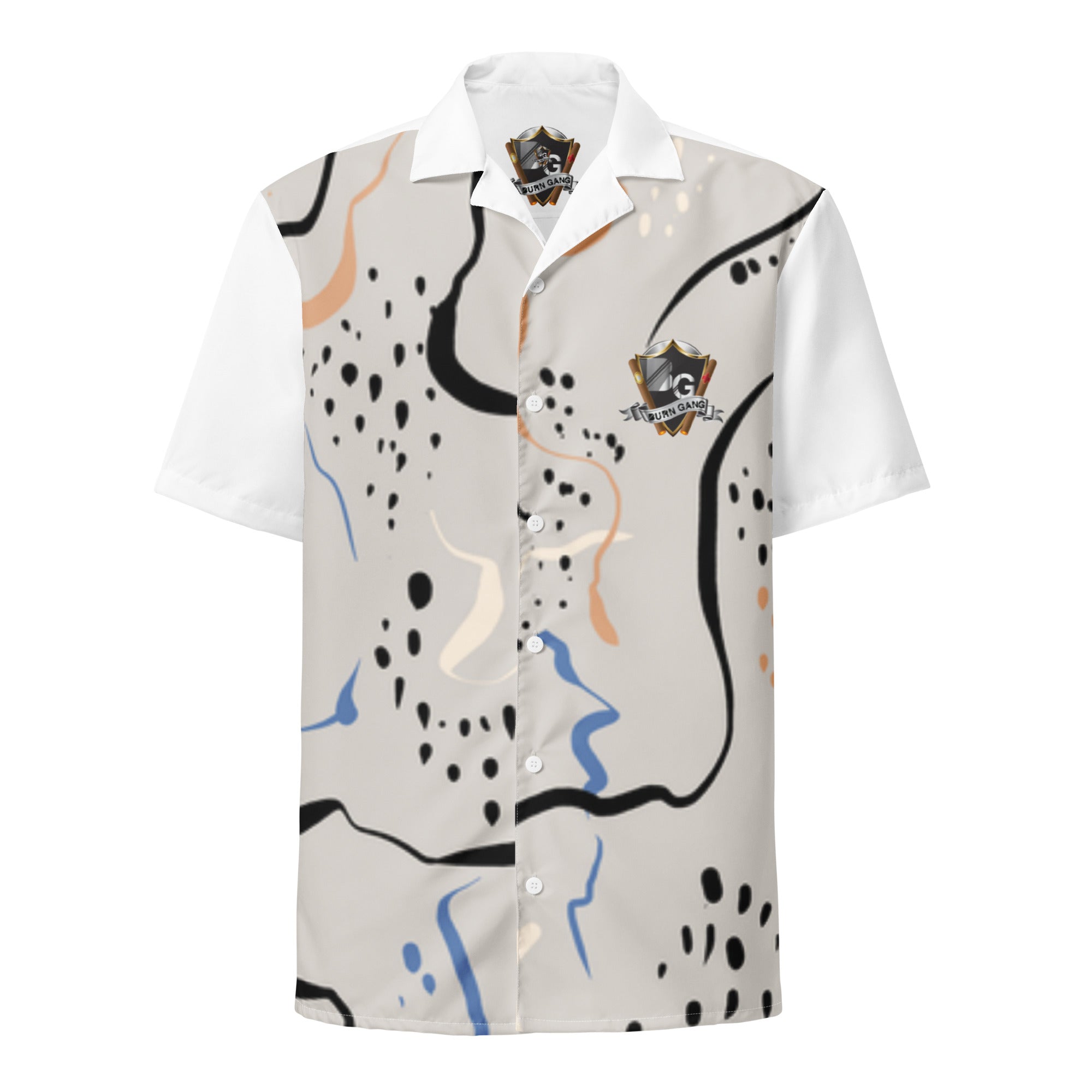 BURN GANG Unisex button shirt