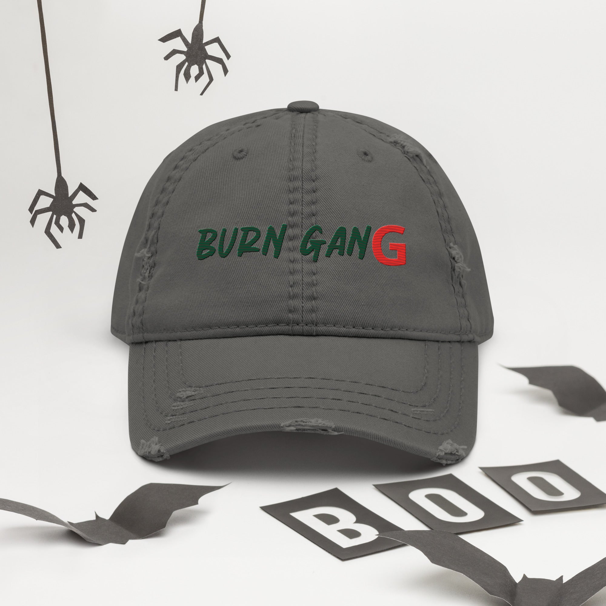 BURN GANG Distressed Dad Hat