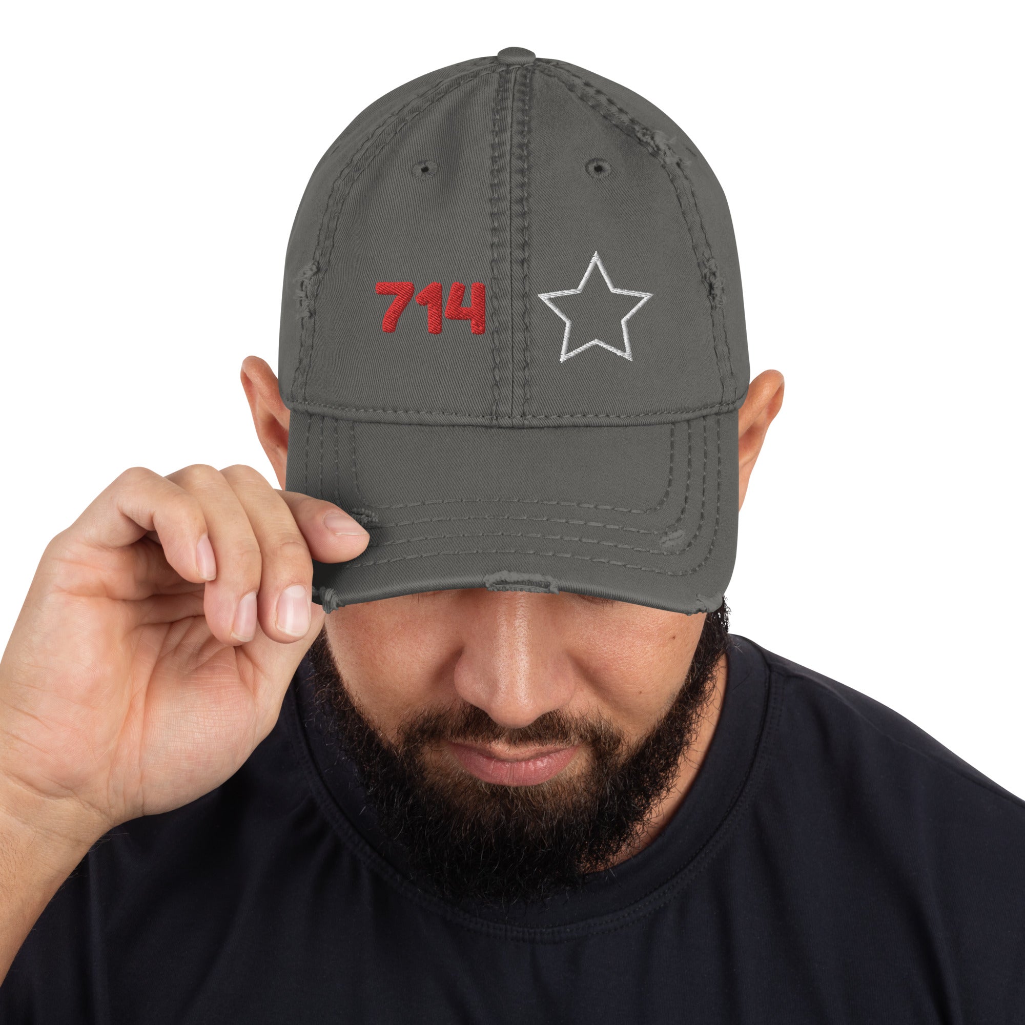 714 Distressed Dad Hat