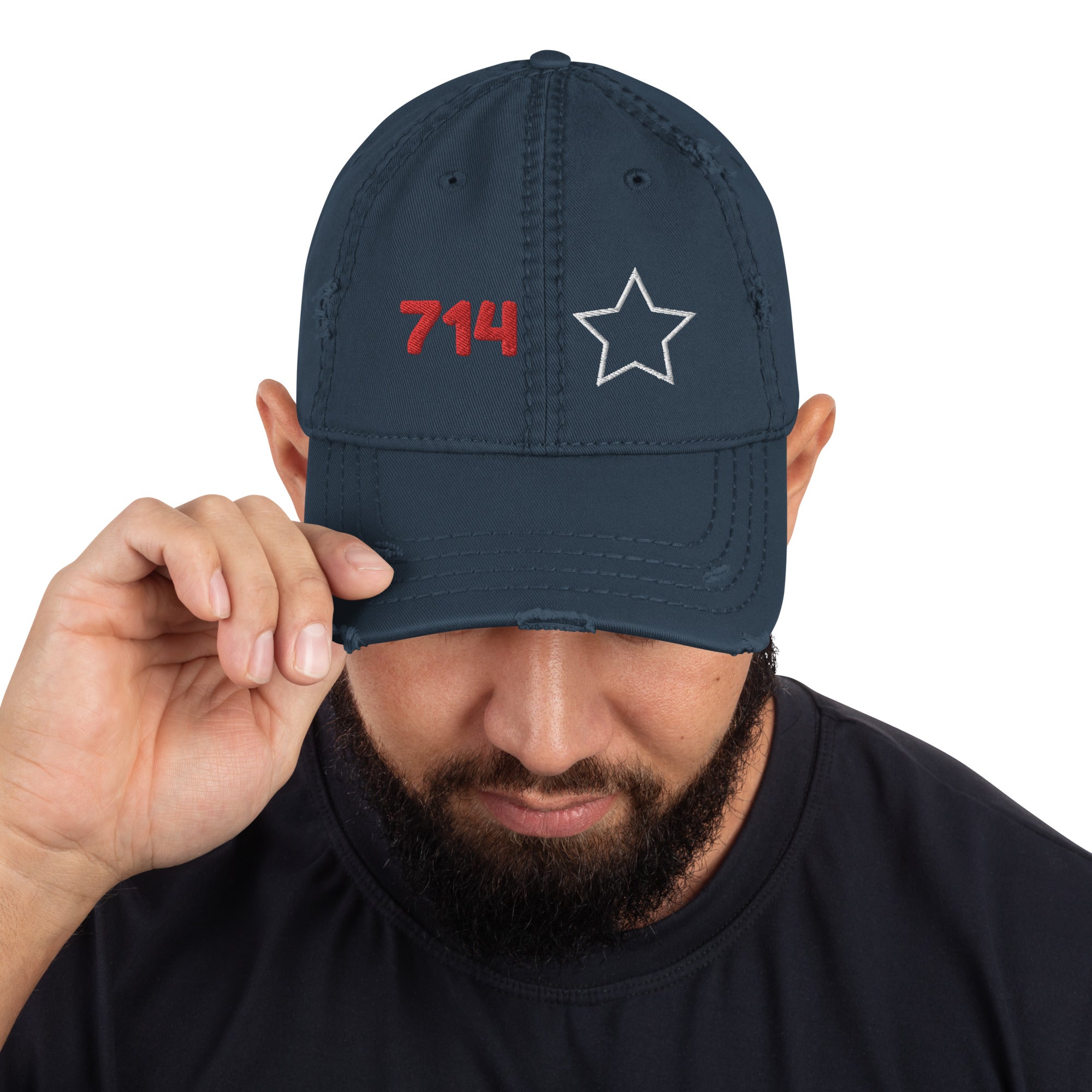 714 Distressed Dad Hat
