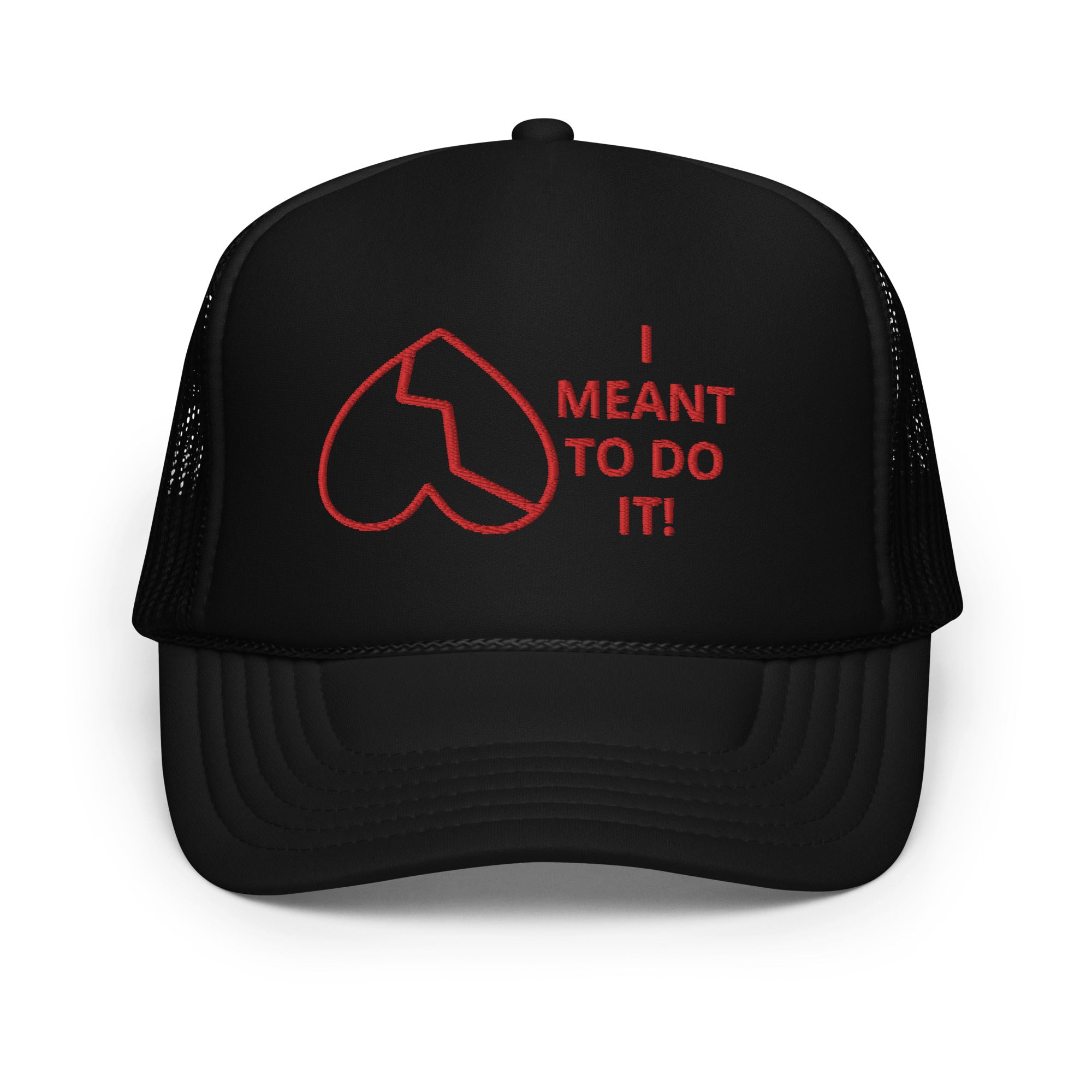 BILTWEAR UPSIDE DOWN BROKEN HEART Foam trucker hat