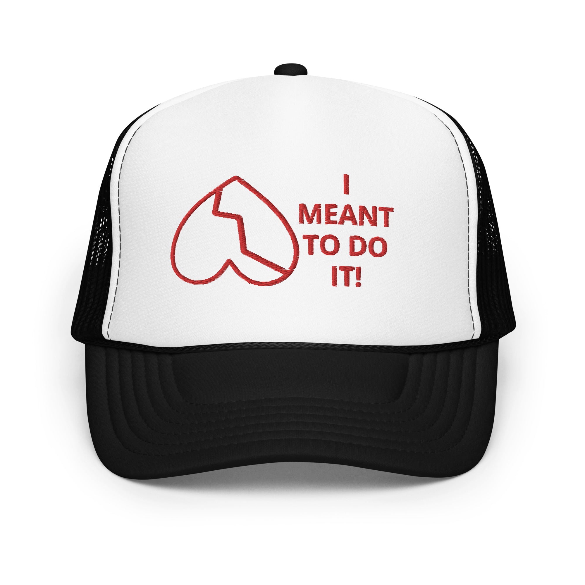 BILTWEAR UPSIDE DOWN BROKEN HEART Foam trucker hat