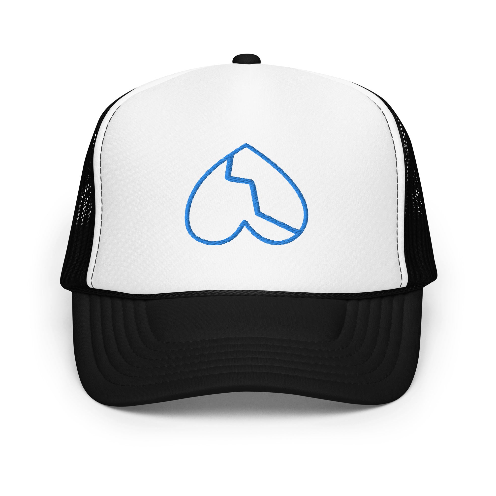 BILTWEAR UPSIDE DOWN BROKEN HEART Foam trucker hat