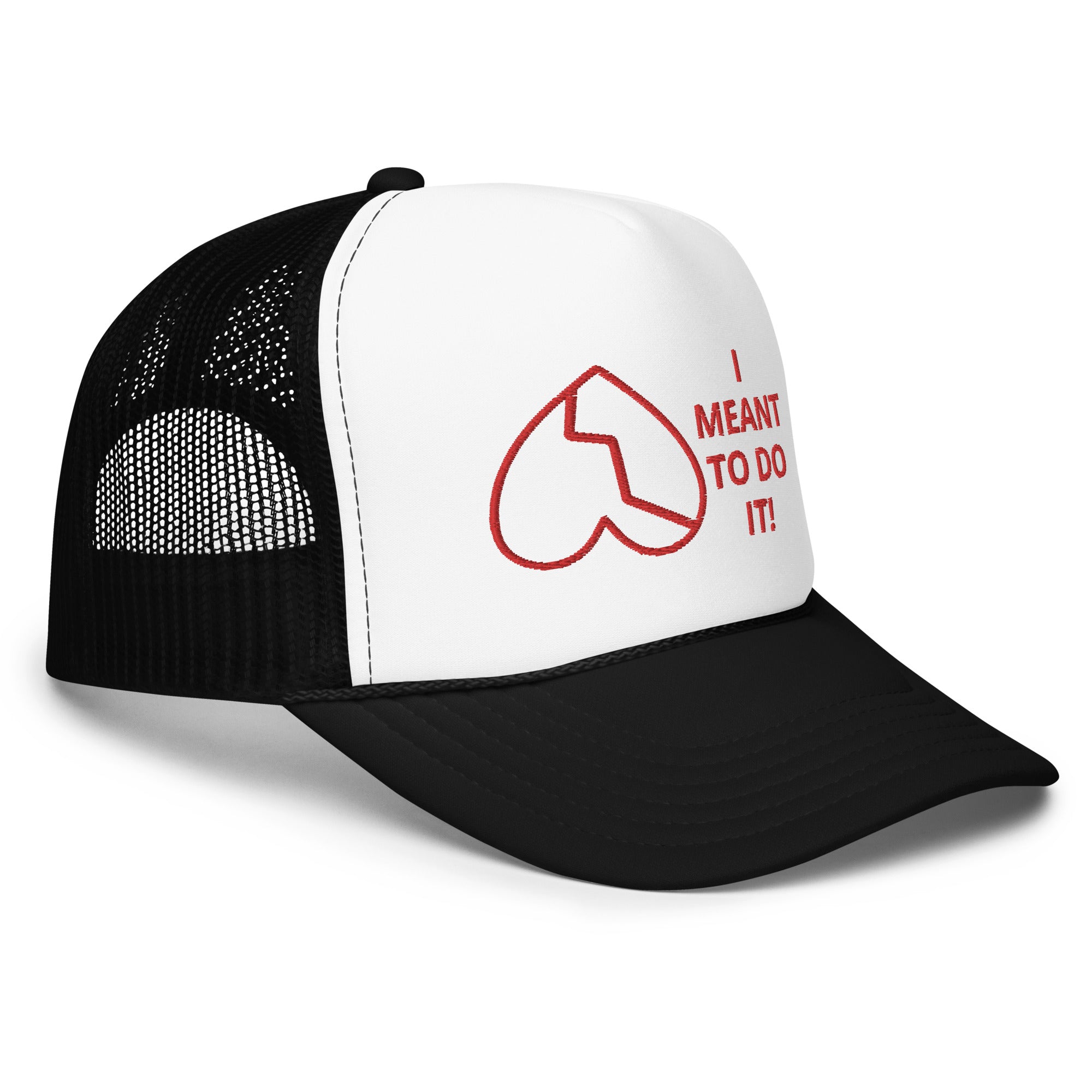 BILTWEAR UPSIDE DOWN BROKEN HEART Foam trucker hat