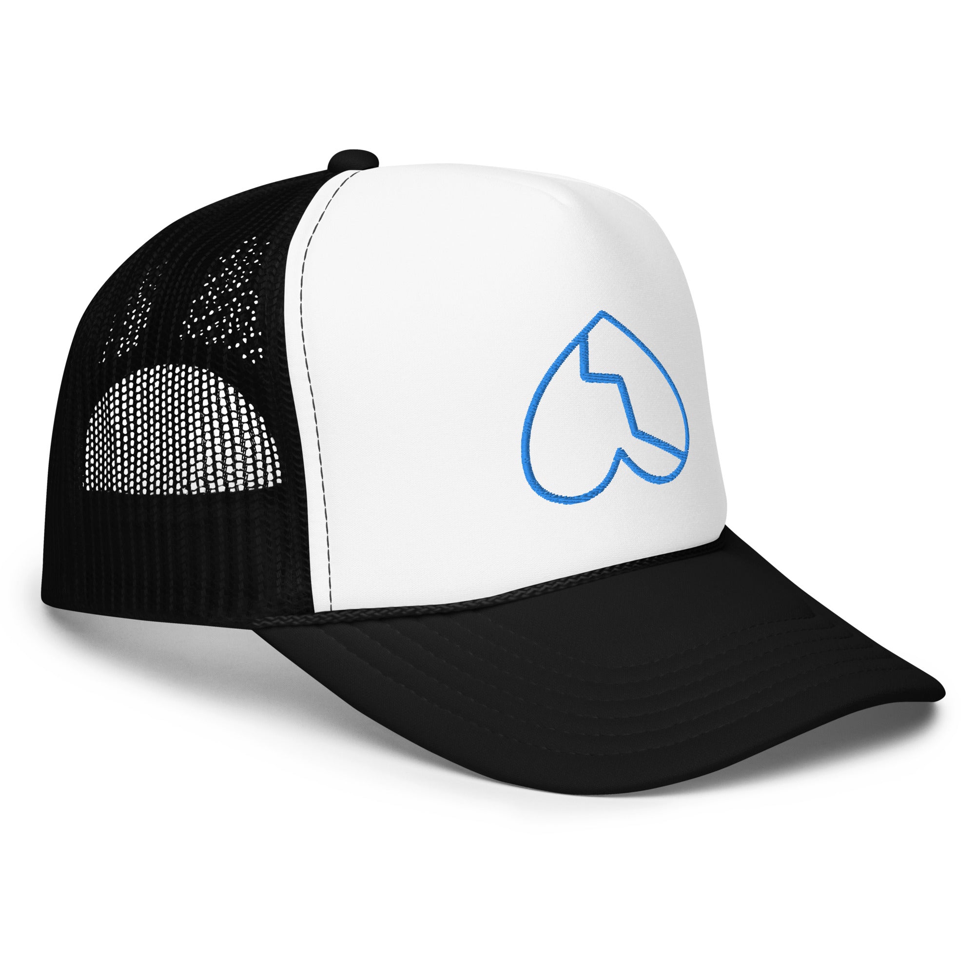 BILTWEAR UPSIDE DOWN BROKEN HEART Foam trucker hat