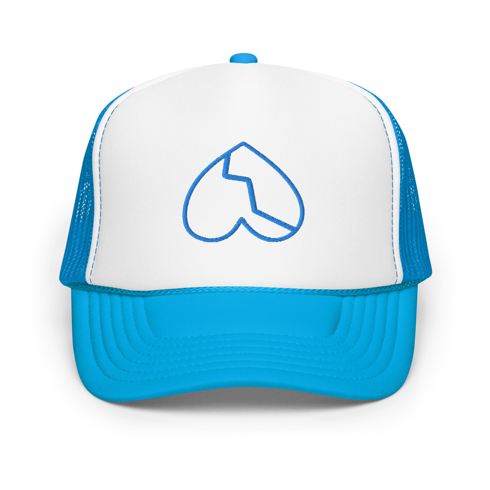 BILTWEAR UPSIDE DOWN BROKEN HEART Foam trucker hat