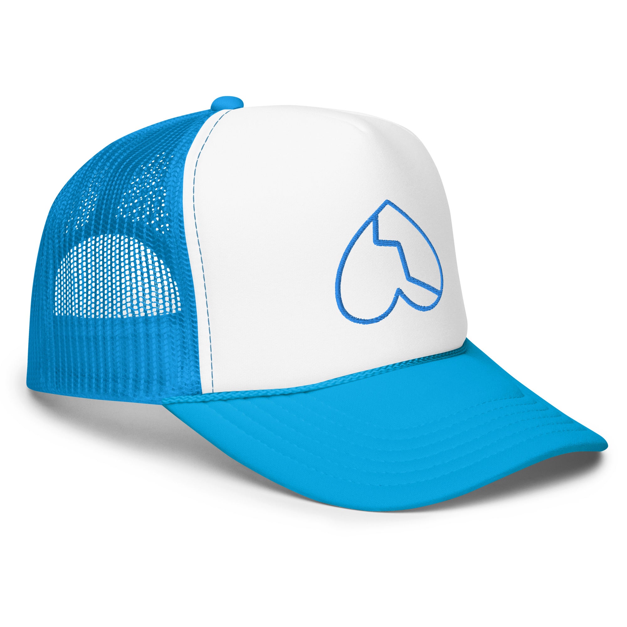 BILTWEAR UPSIDE DOWN BROKEN HEART Foam trucker hat