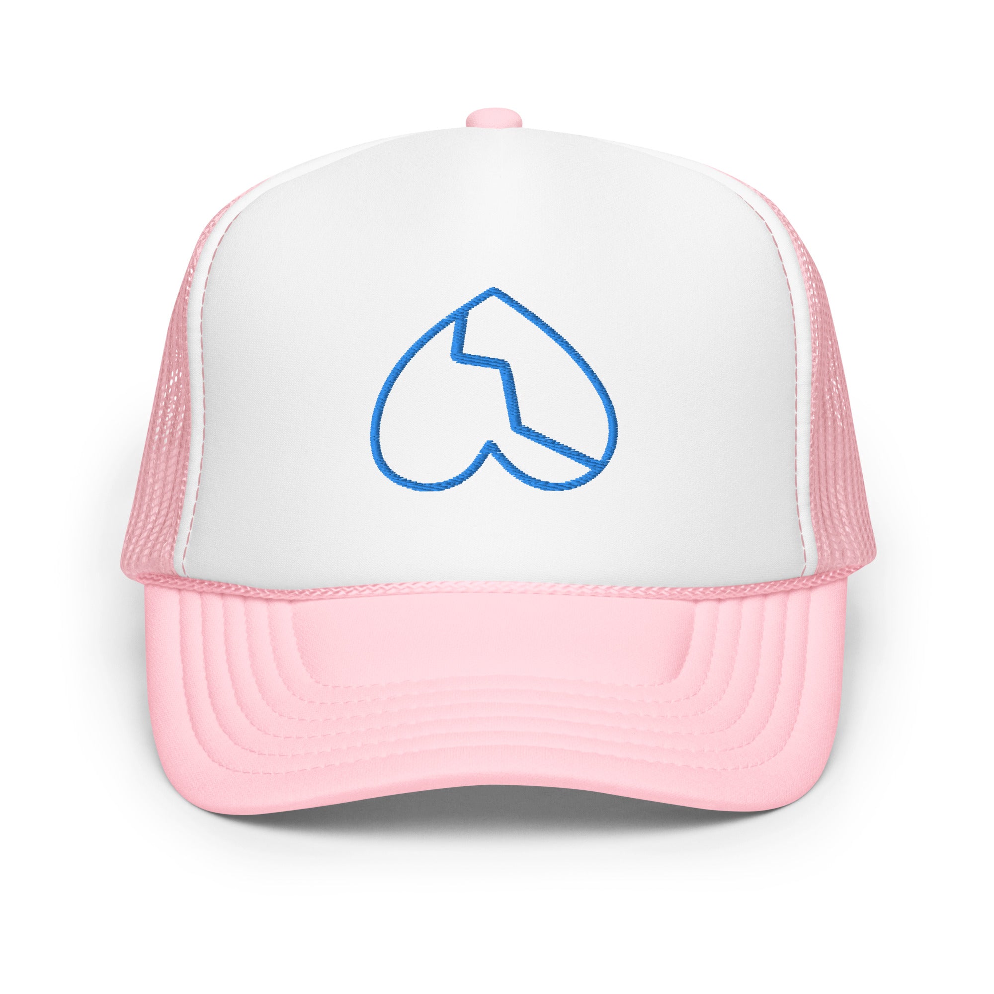 BILTWEAR UPSIDE DOWN BROKEN HEART Foam trucker hat