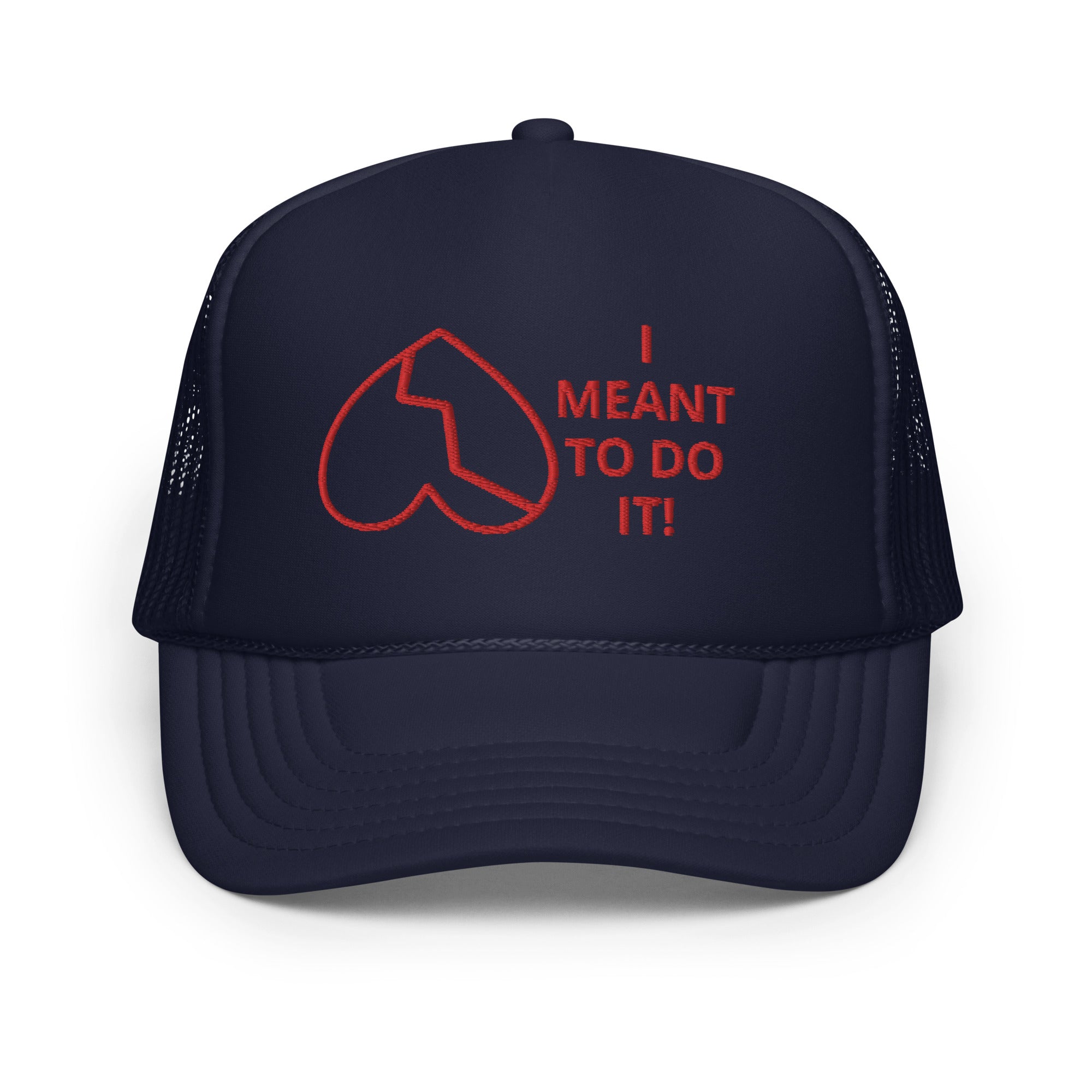 BILTWEAR UPSIDE DOWN BROKEN HEART Foam trucker hat