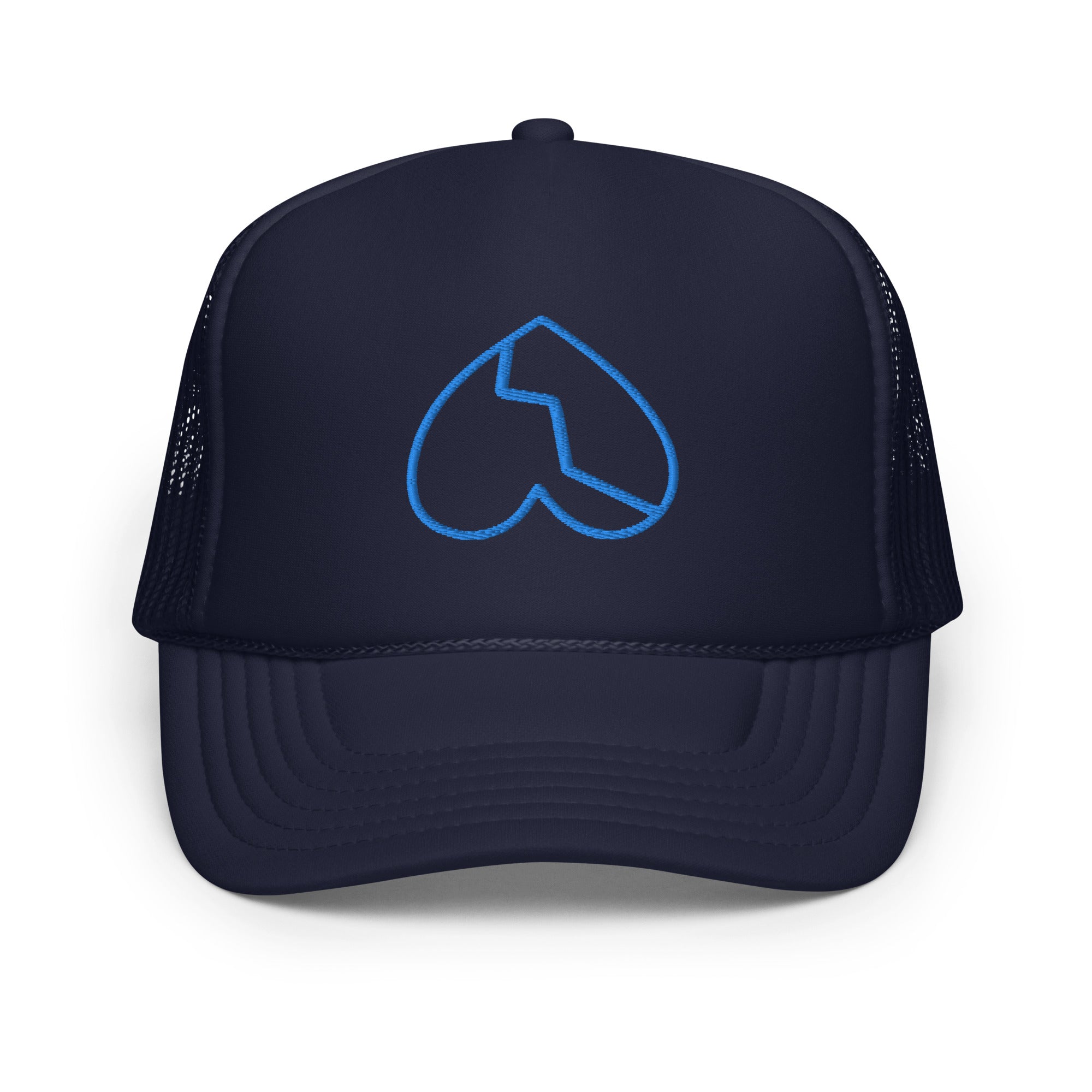 BILTWEAR UPSIDE DOWN BROKEN HEART Foam trucker hat