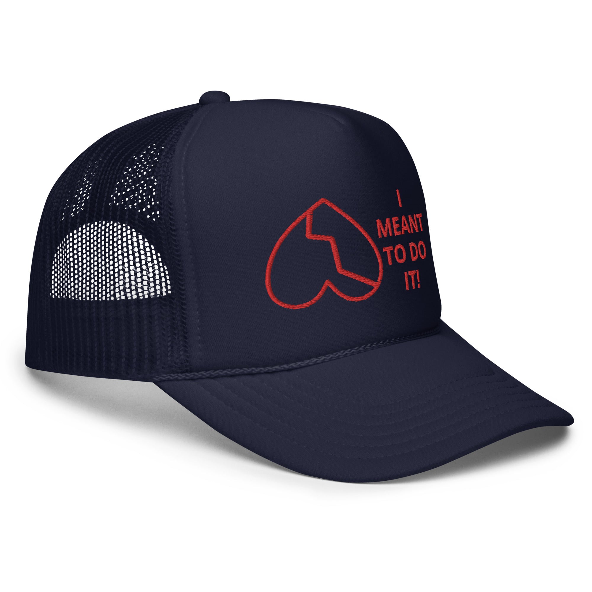BILTWEAR UPSIDE DOWN BROKEN HEART Foam trucker hat