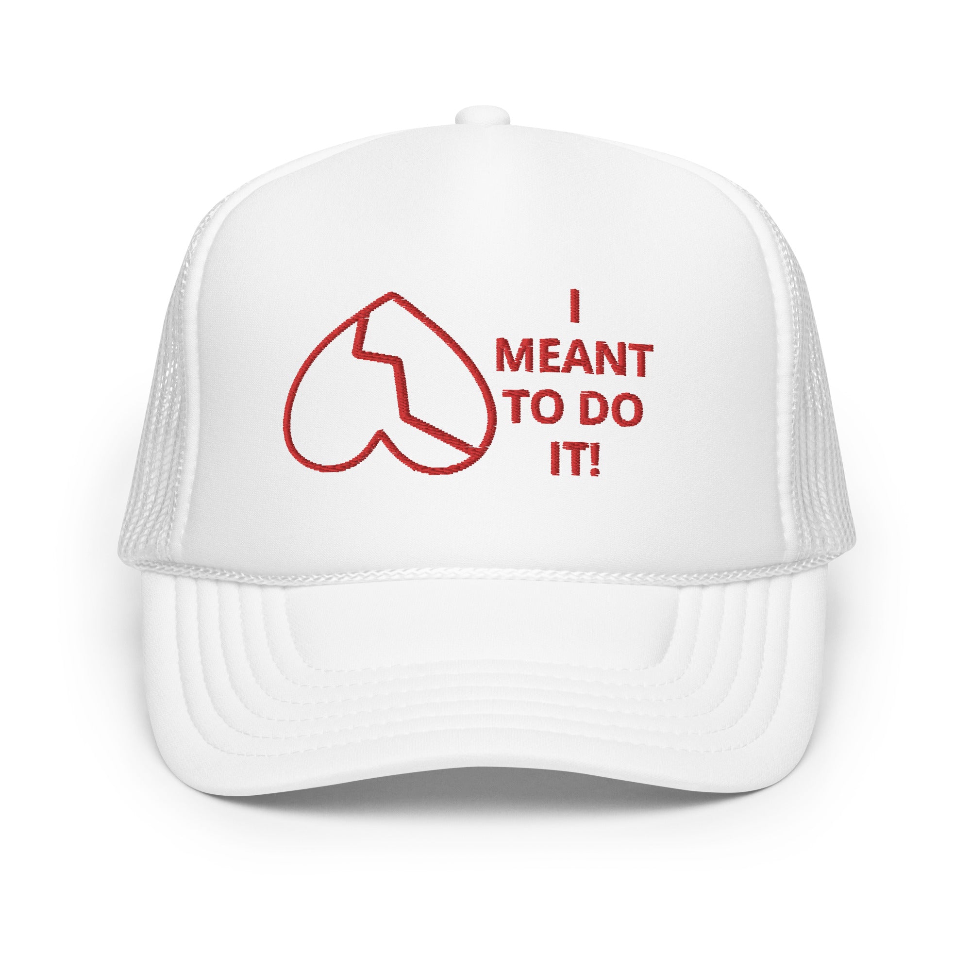 BILTWEAR UPSIDE DOWN BROKEN HEART Foam trucker hat