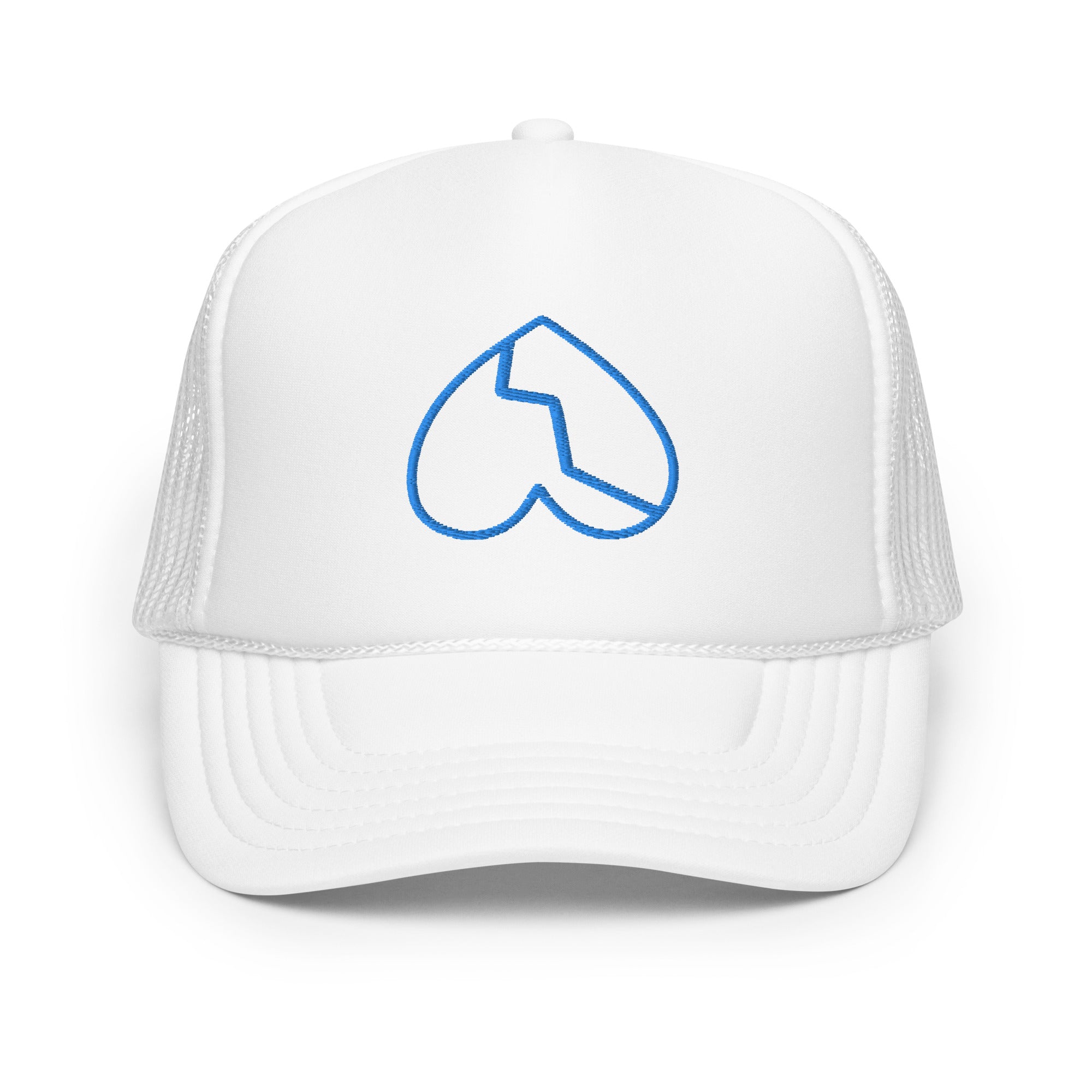 BILTWEAR UPSIDE DOWN BROKEN HEART Foam trucker hat