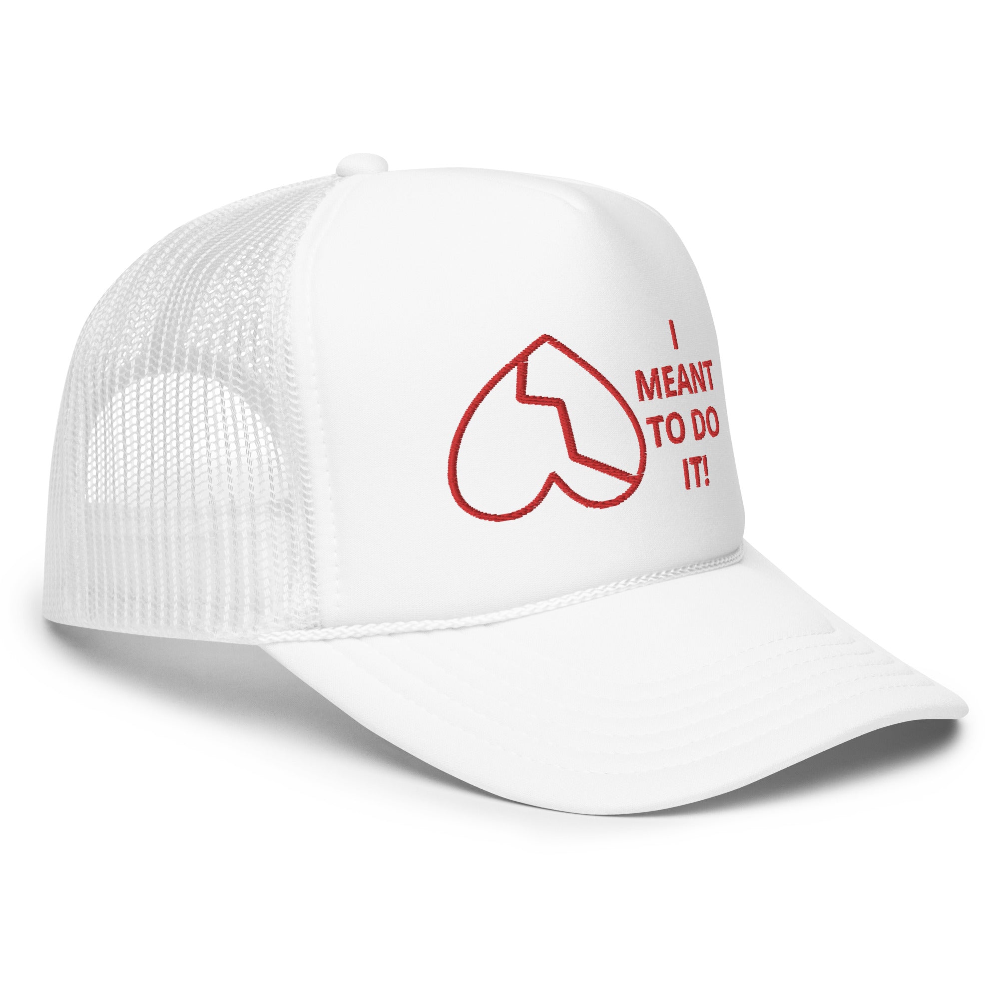 BILTWEAR UPSIDE DOWN BROKEN HEART Foam trucker hat