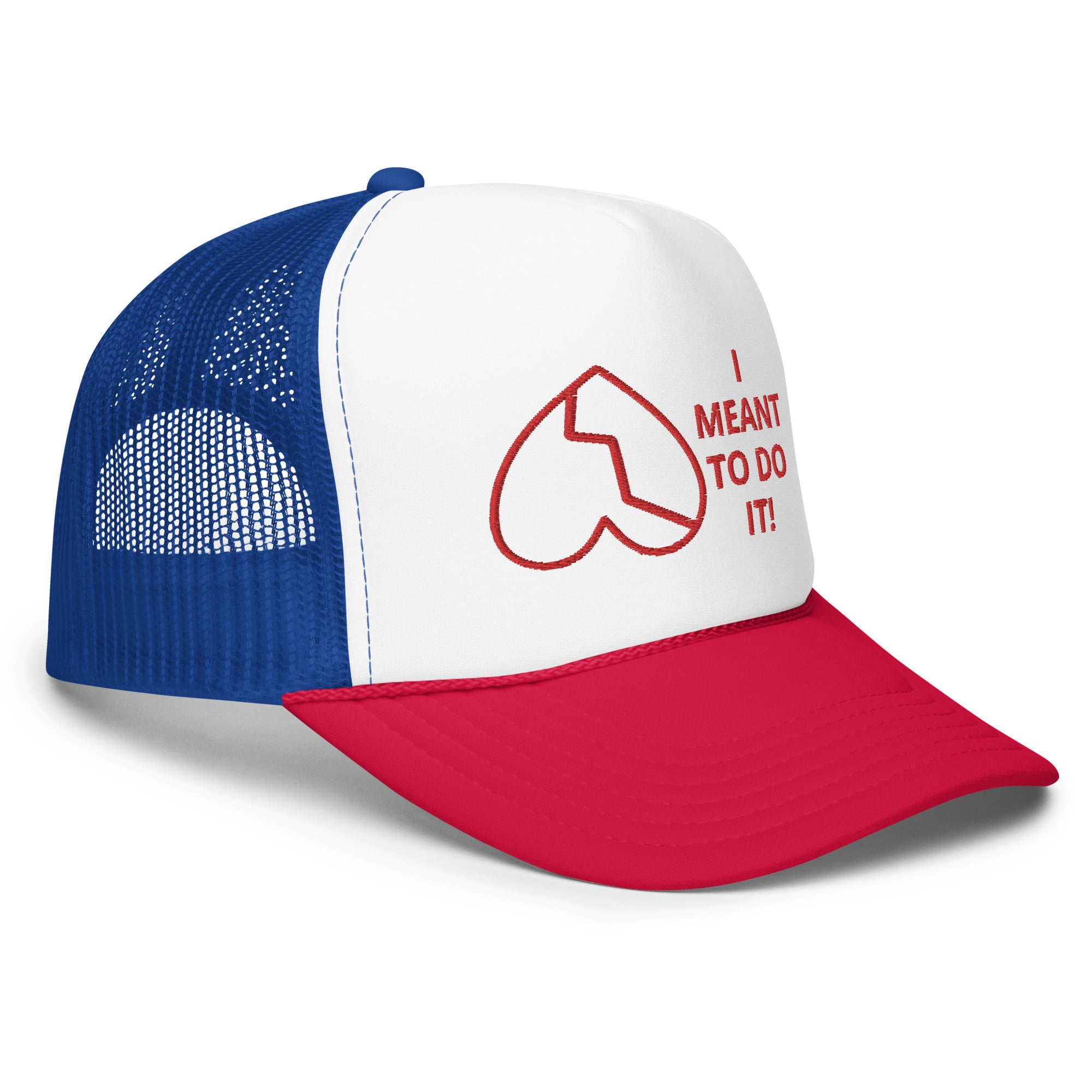 BILTWEAR UPSIDE DOWN BROKEN HEART Foam trucker hat