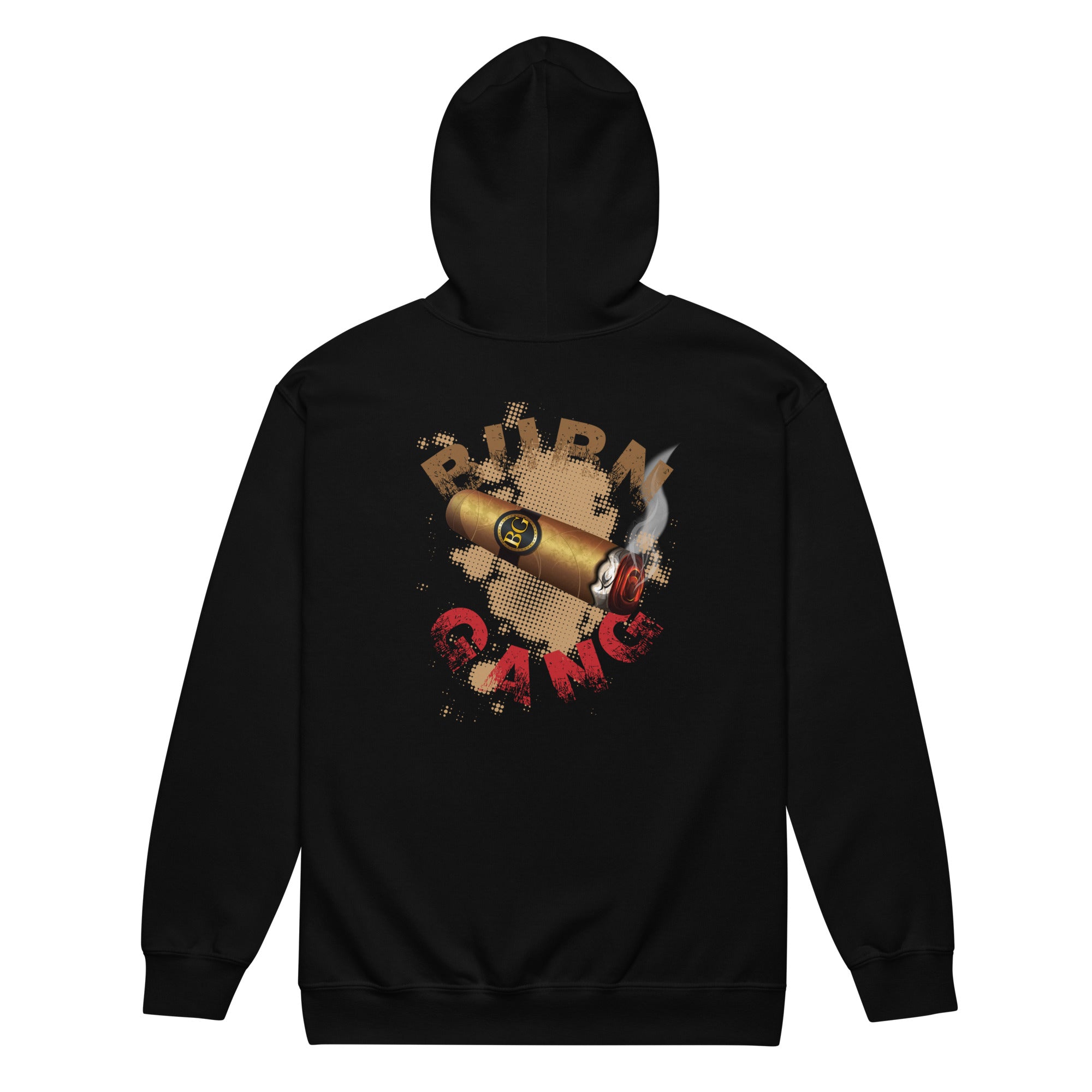 BURN GANG PUFF PUFF Unisex heavy blend zip hoodie
