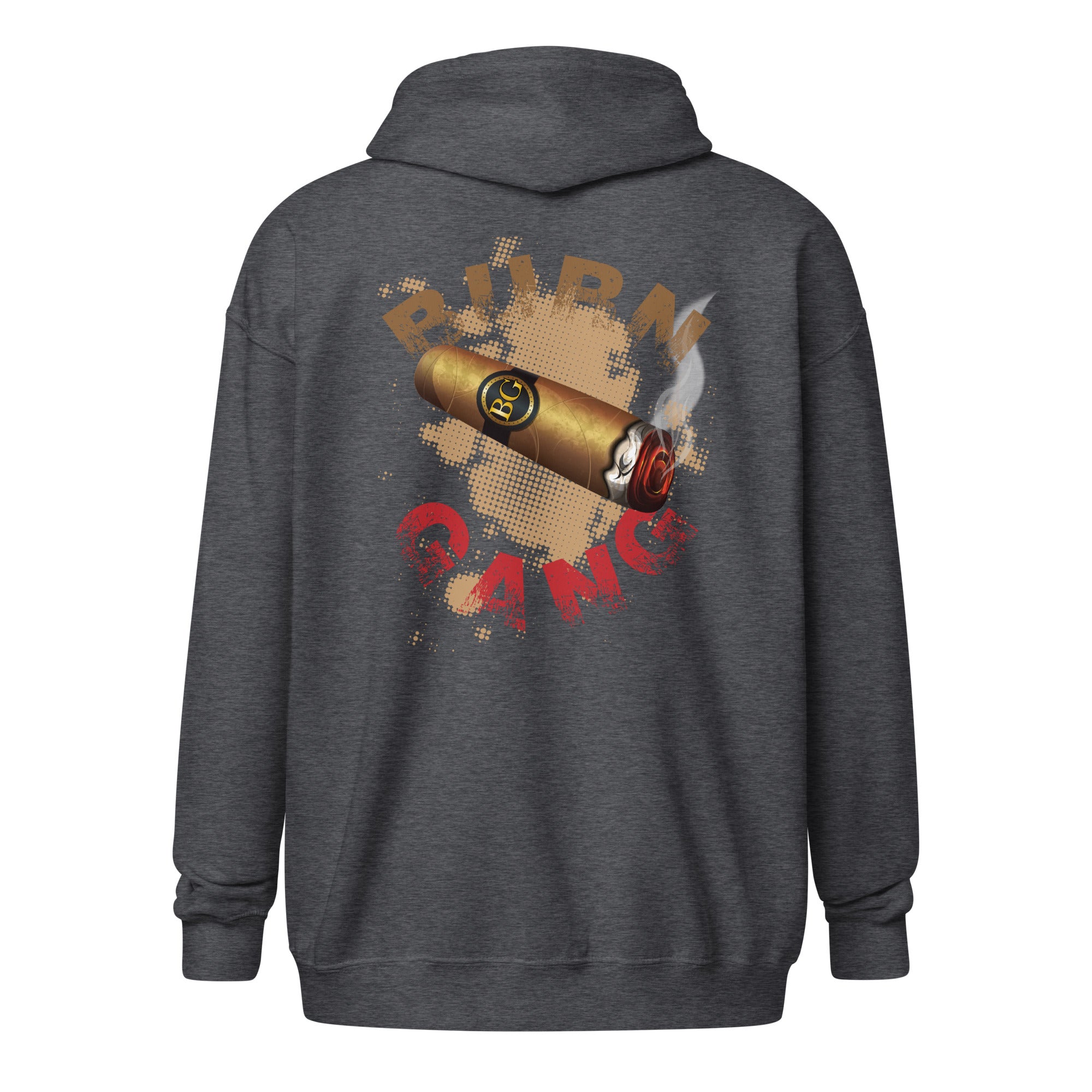 BURN GANG PUFF PUFF Unisex heavy blend zip hoodie