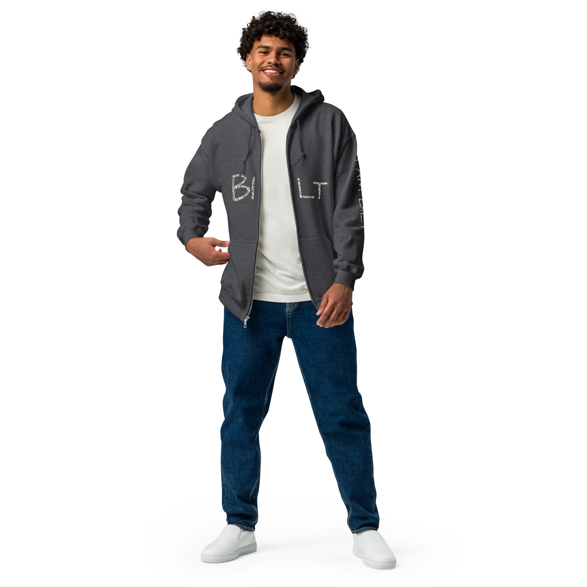 BILTWEAR I AM BILT Unisex heavy blend zip hoodie