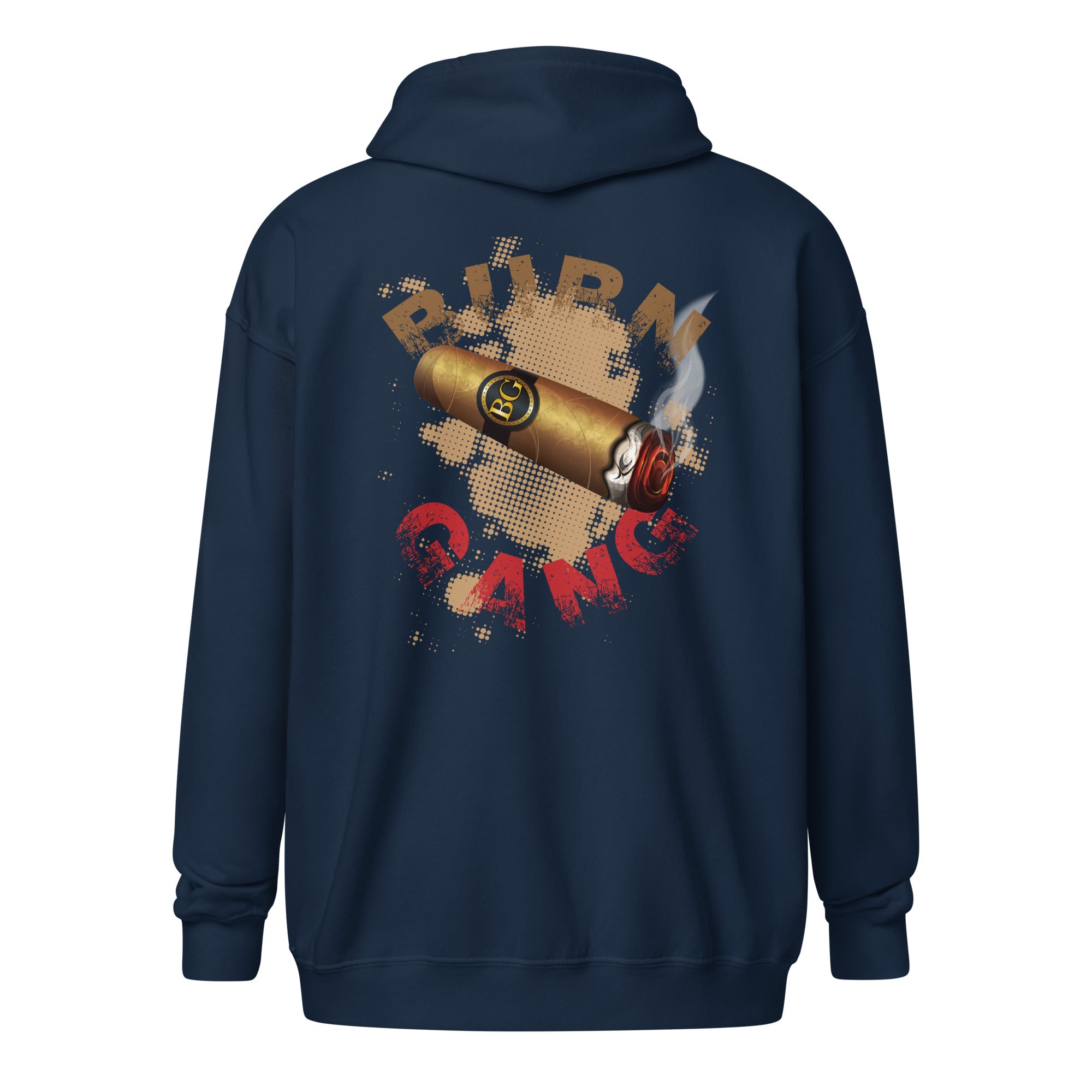 BURN GANG PUFF PUFF Unisex heavy blend zip hoodie