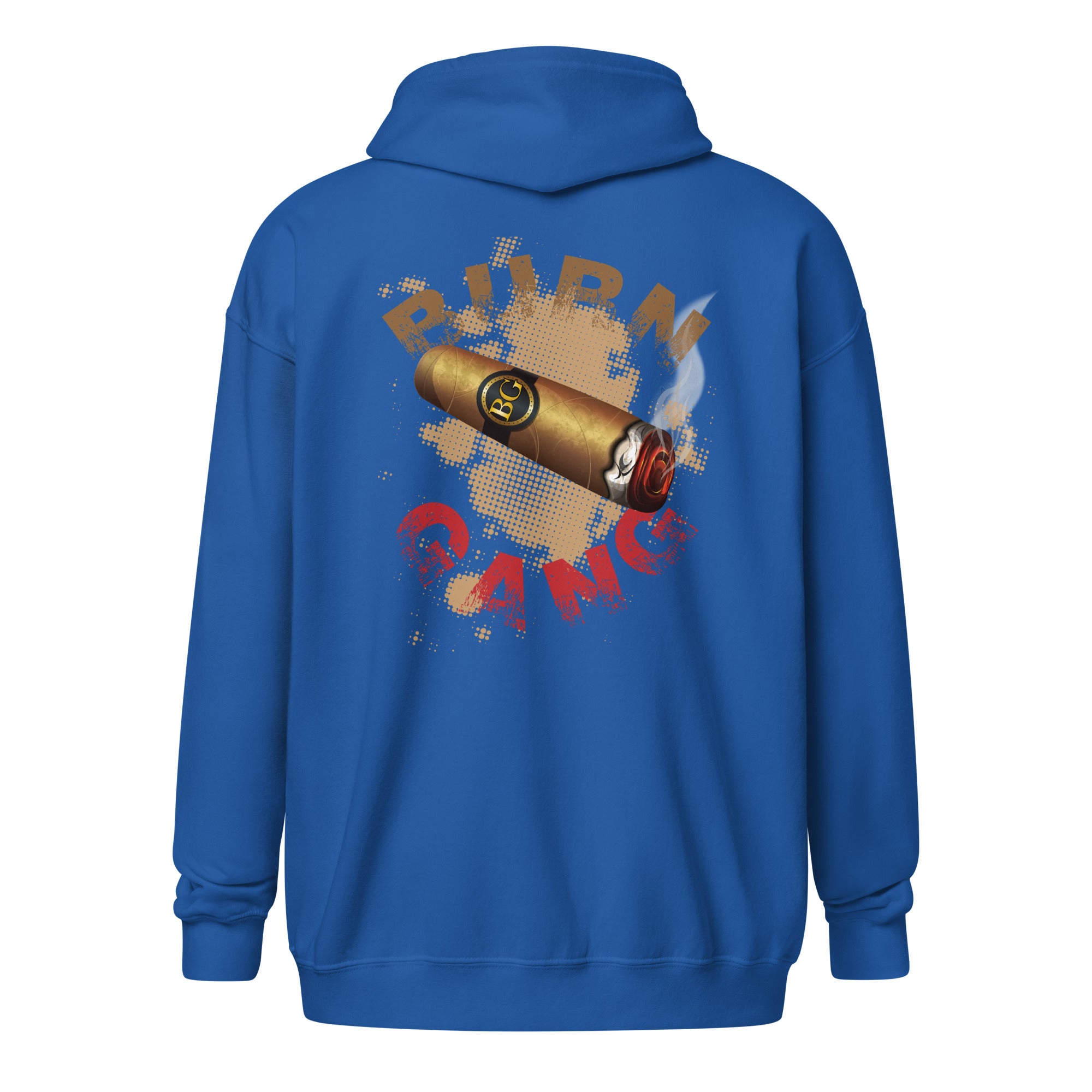 BURN GANG PUFF PUFF Unisex heavy blend zip hoodie