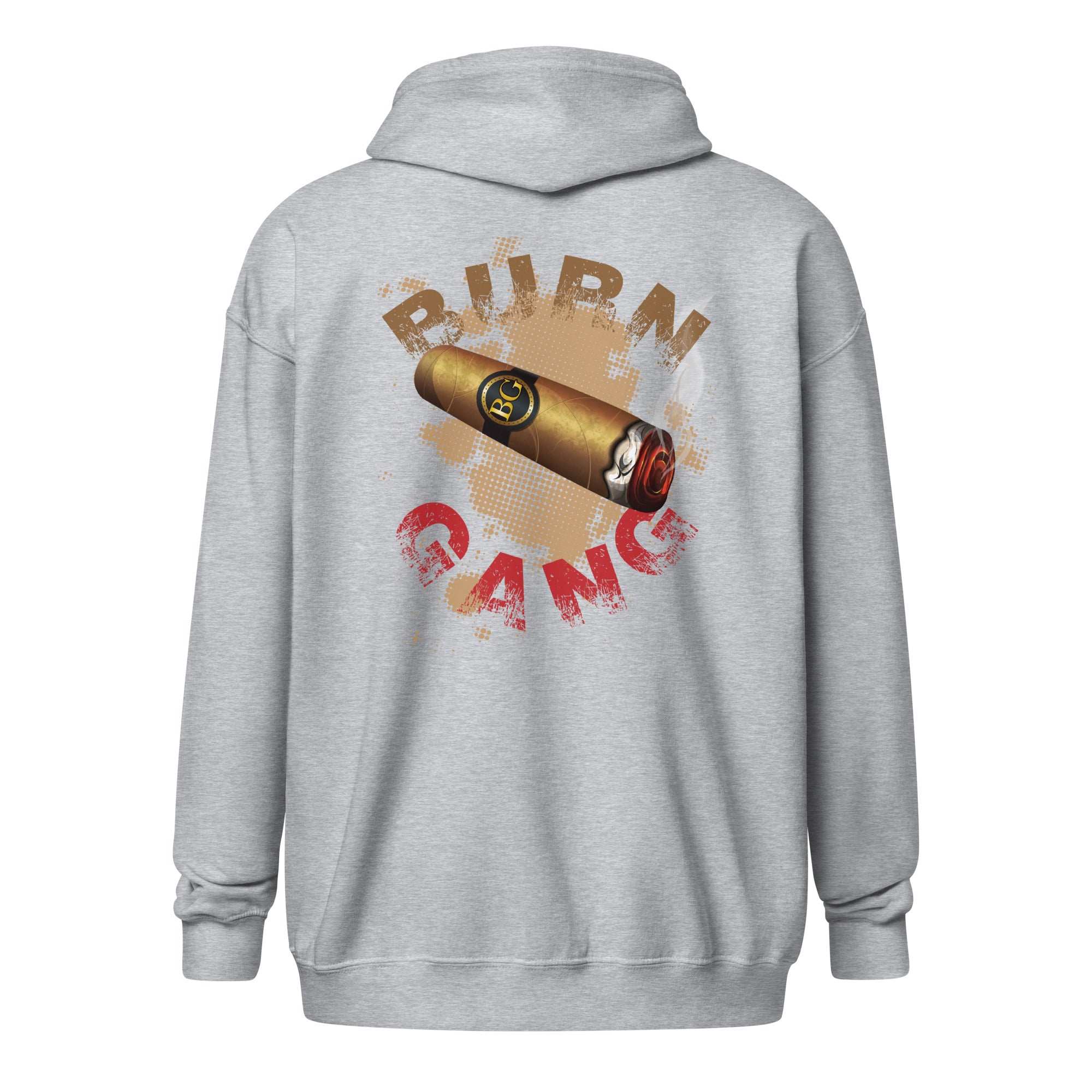 BURN GANG PUFF PUFF Unisex heavy blend zip hoodie