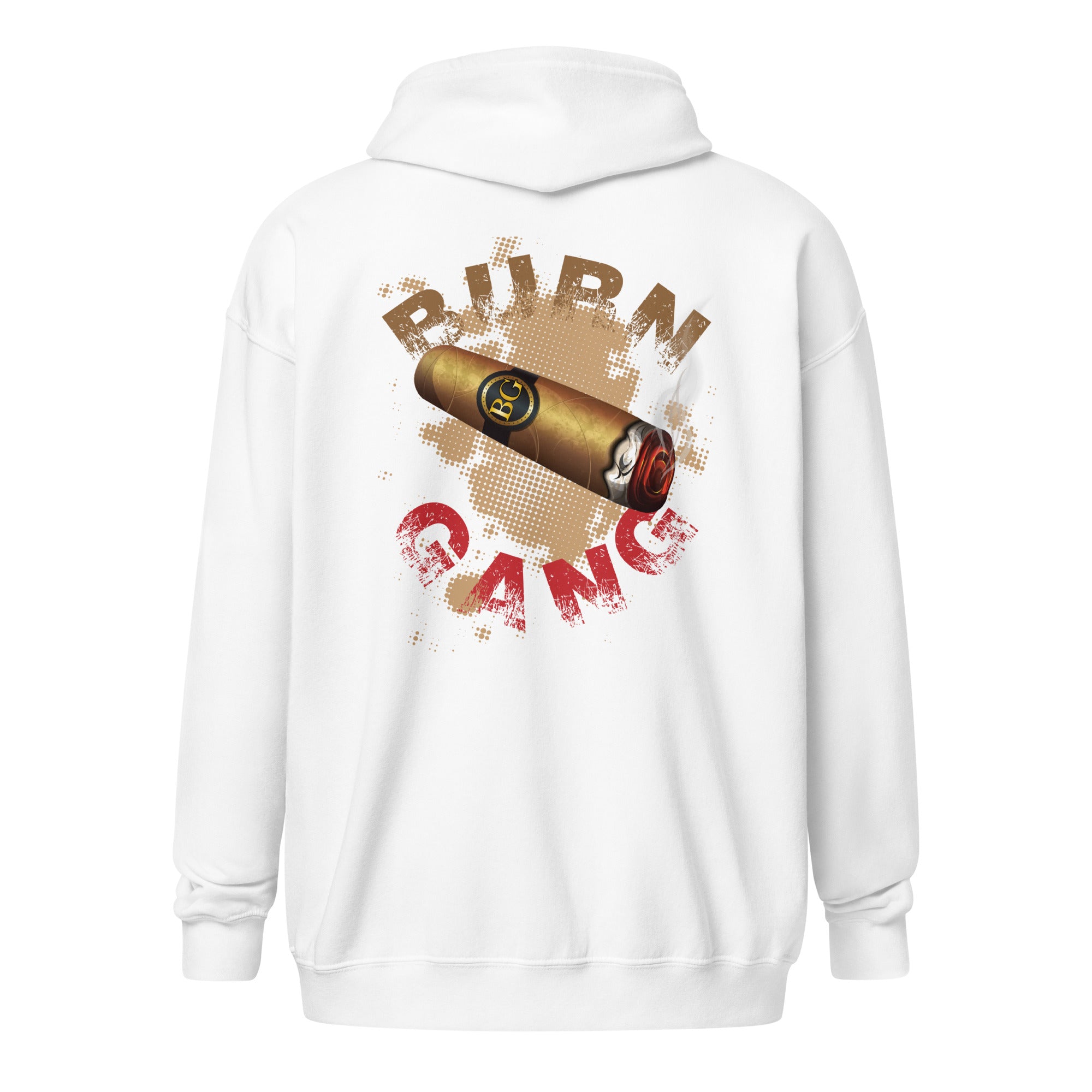 BURN GANG PUFF PUFF Unisex heavy blend zip hoodie