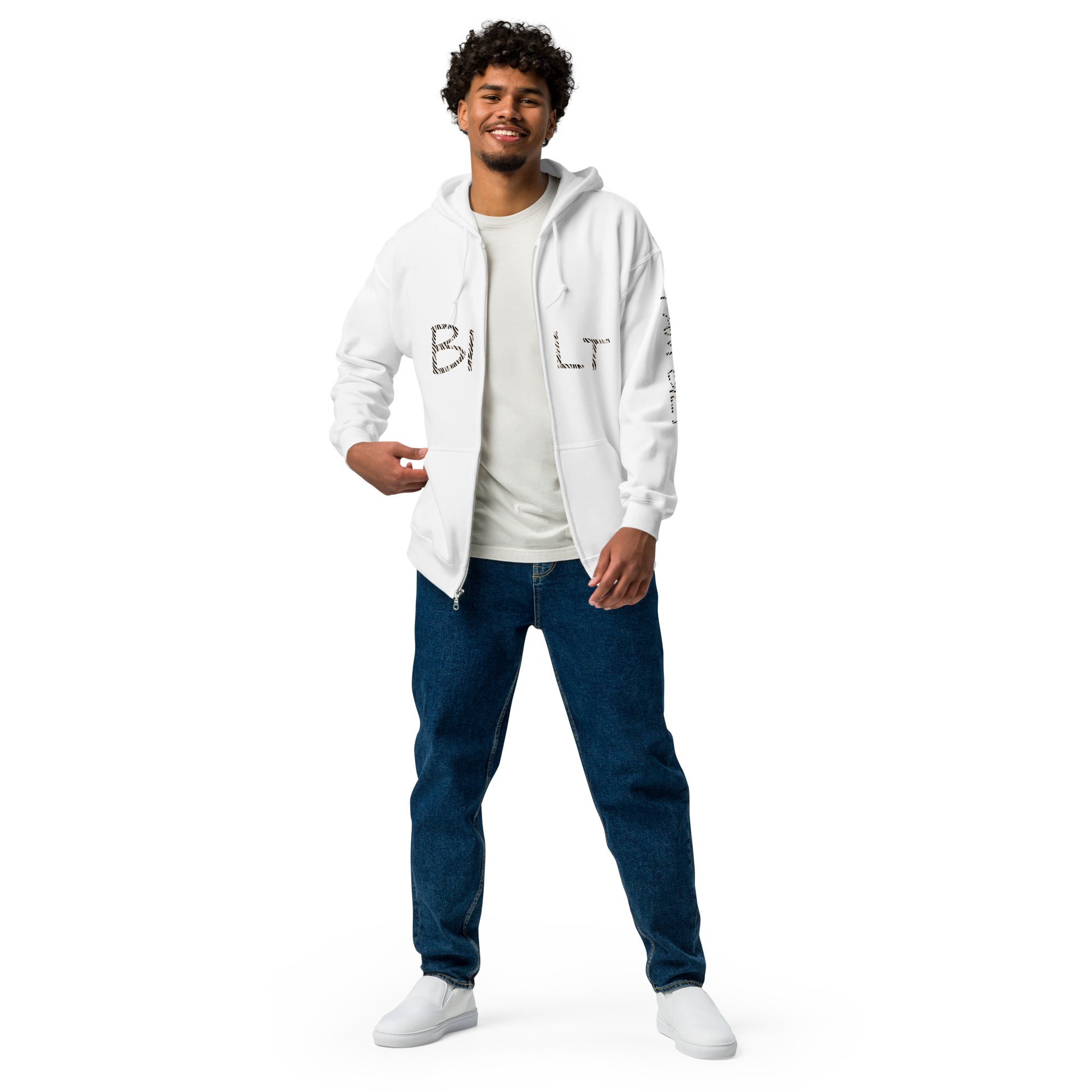 BILTWEAR I AM BILT Unisex heavy blend zip hoodie