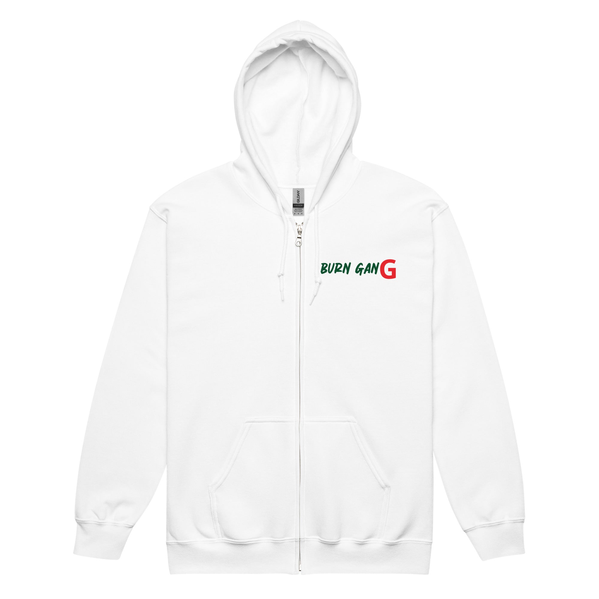 BURN GANG  3 Unisex heavy blend zip hoodie