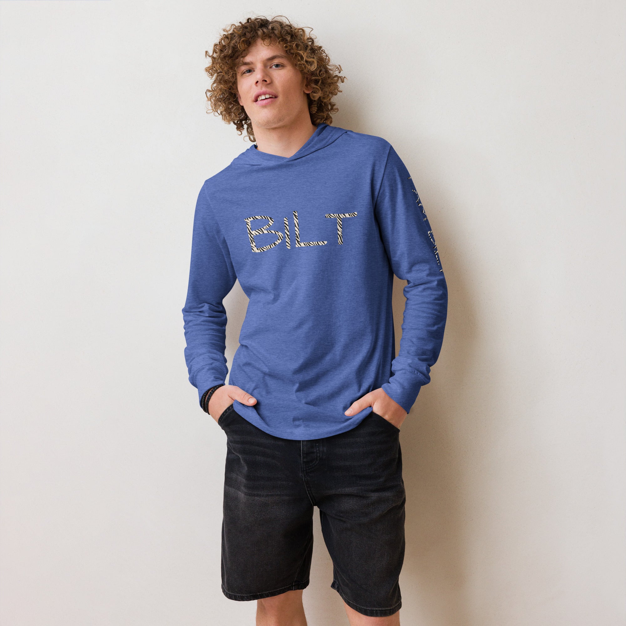 BILTWEAR I AM BILT Hooded long-sleeve tee