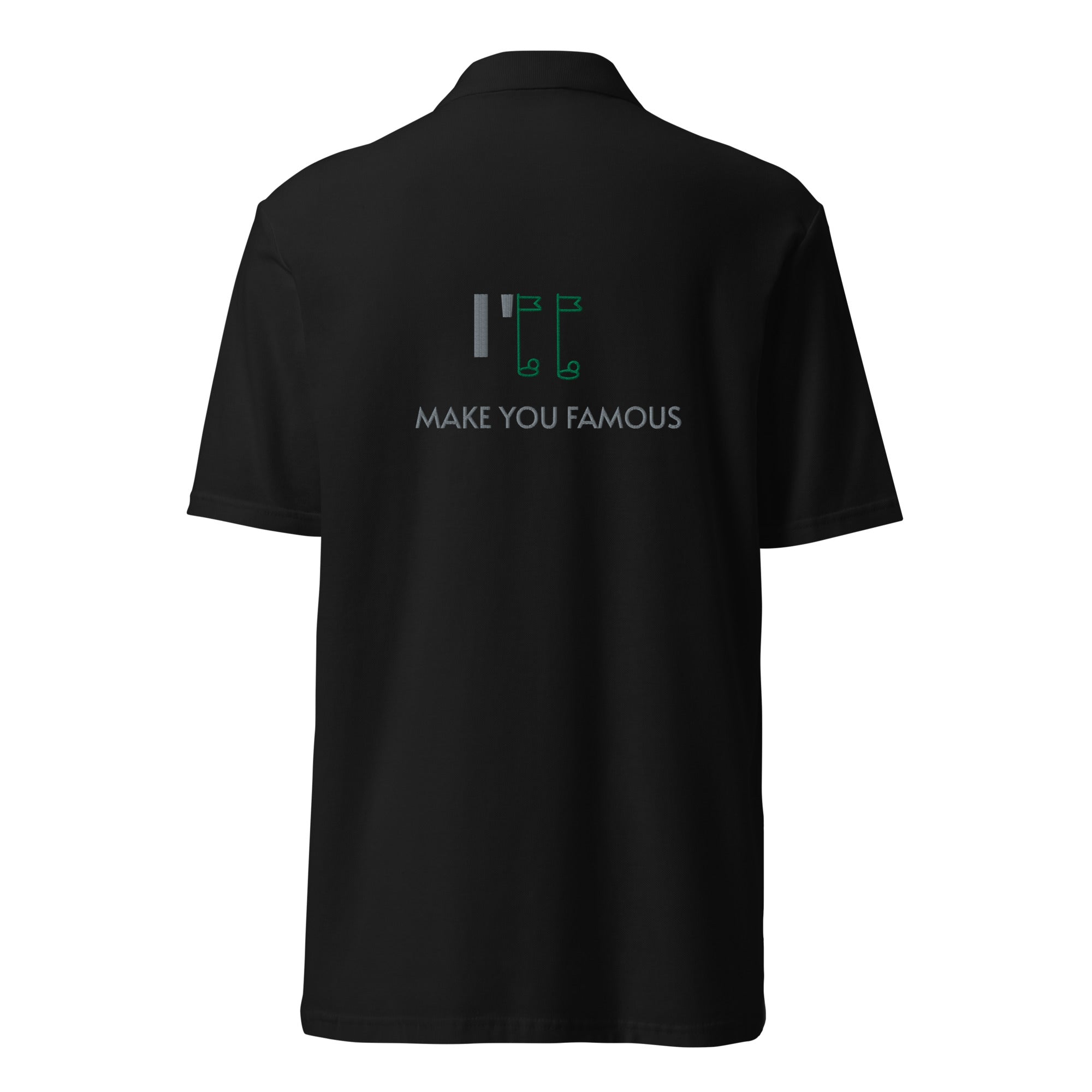 BURN GANG TEE FAMOUS Unisex pique polo shirt