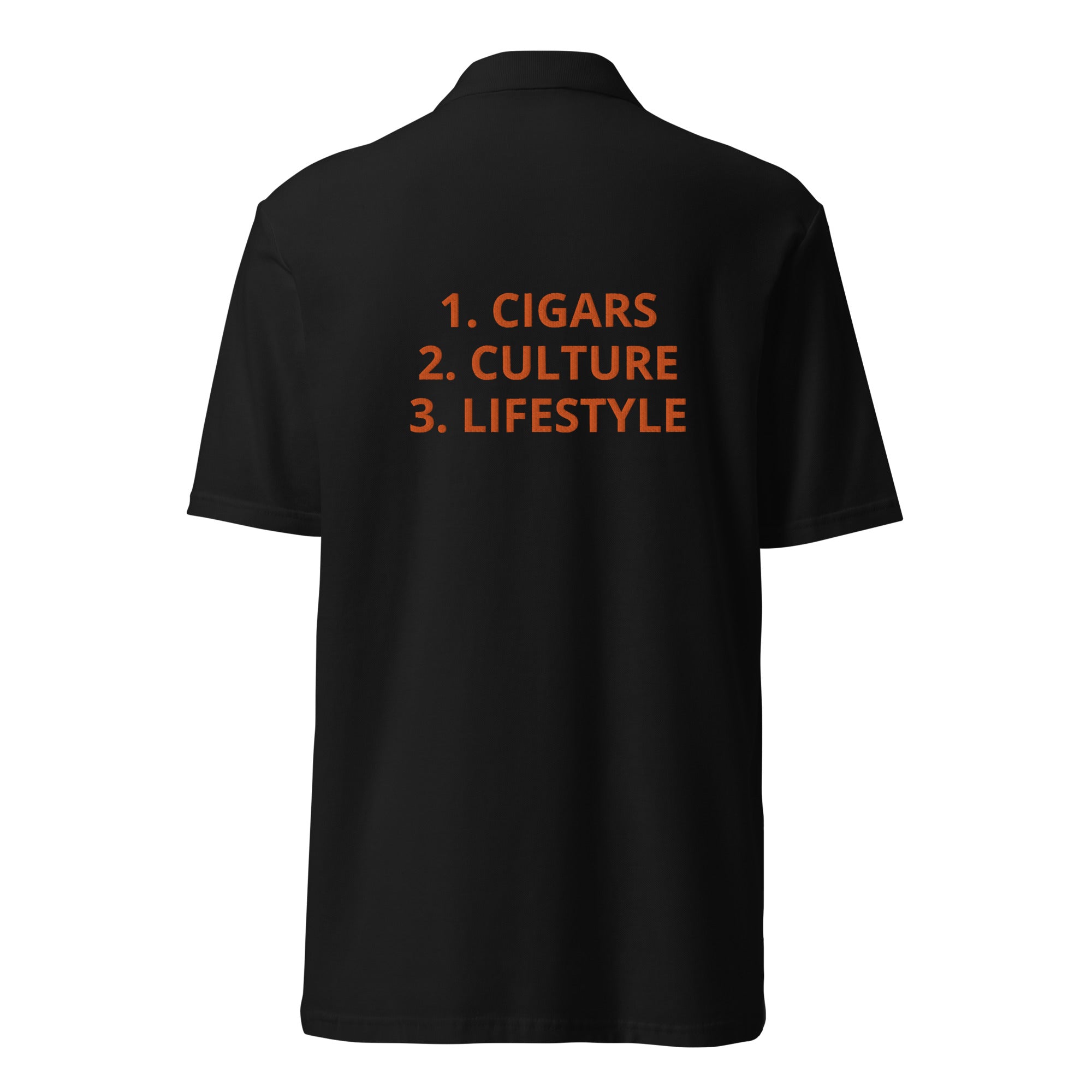 BURN GANG Unisex pique polo shirt