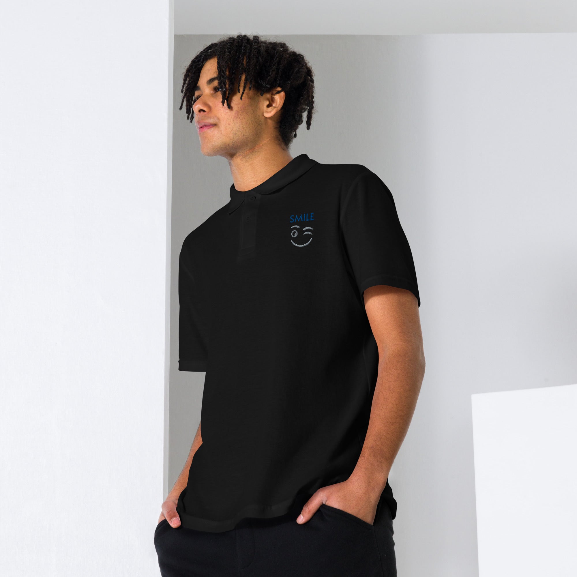 BILTWEAR SMILE Unisex pique polo shirt