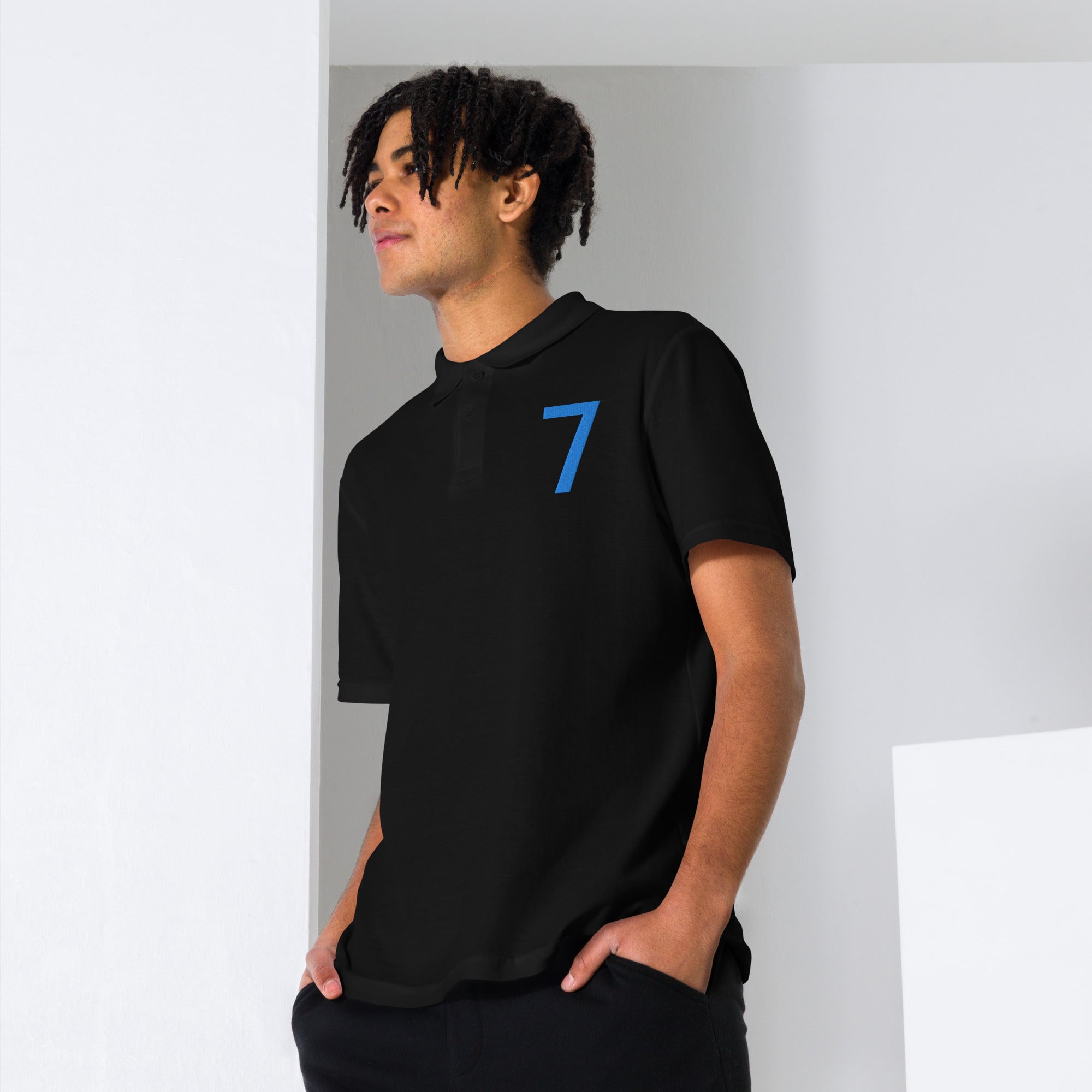BILTWEAR LUCKY 7 Unisex pique polo shirt