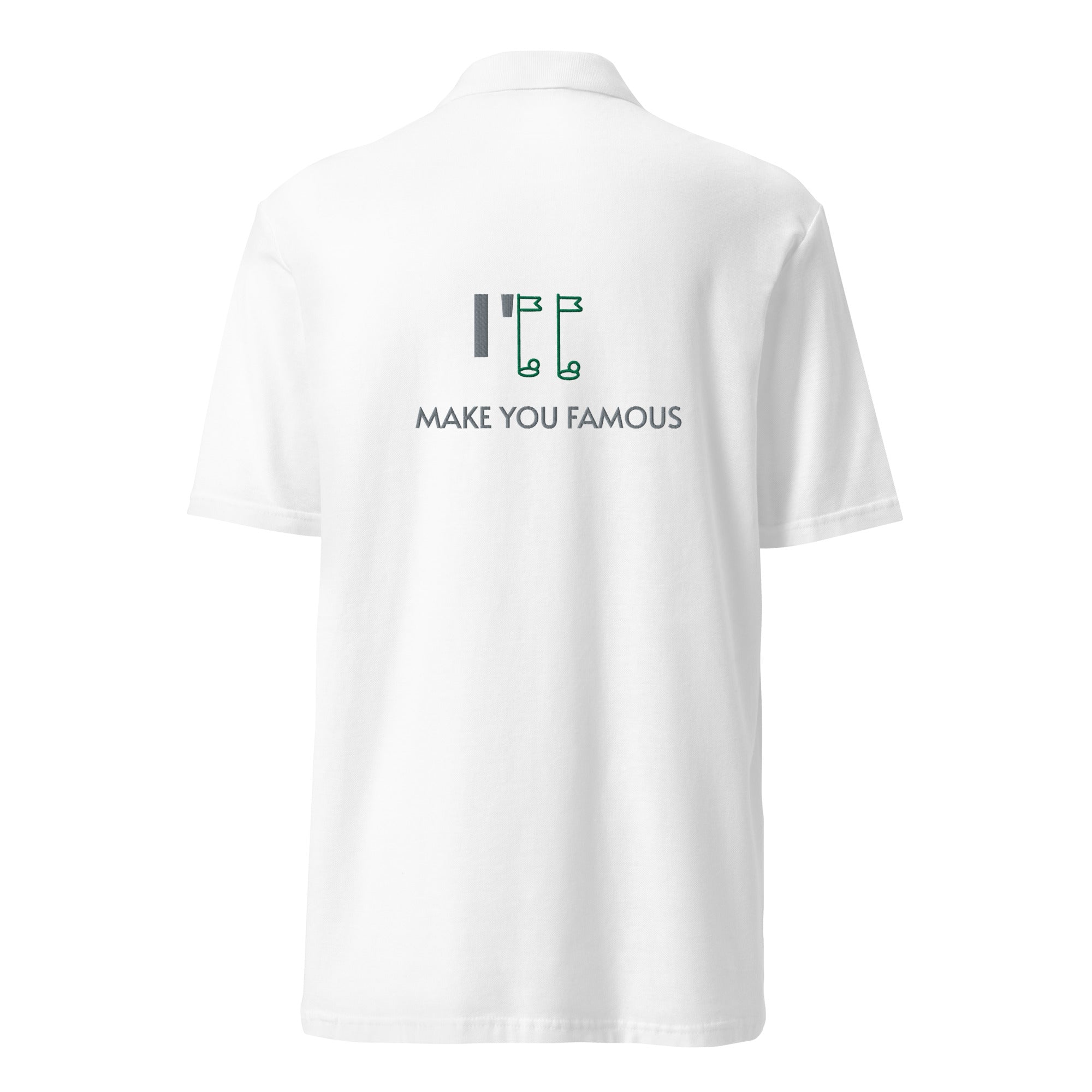 BURN GANG TEE FAMOUS Unisex pique polo shirt