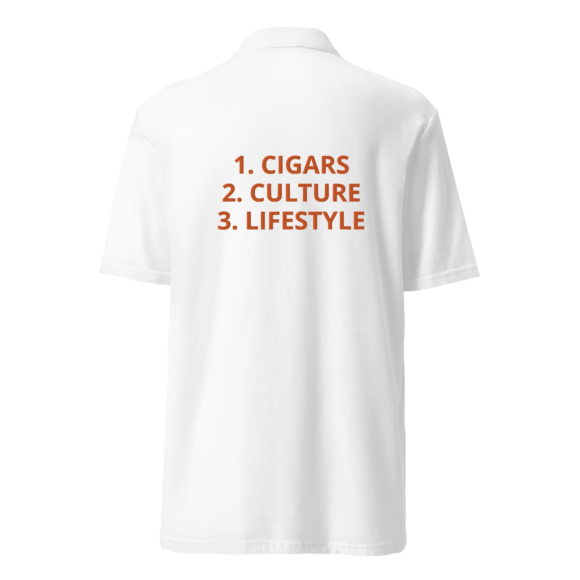 BURN GANG Unisex pique polo shirt