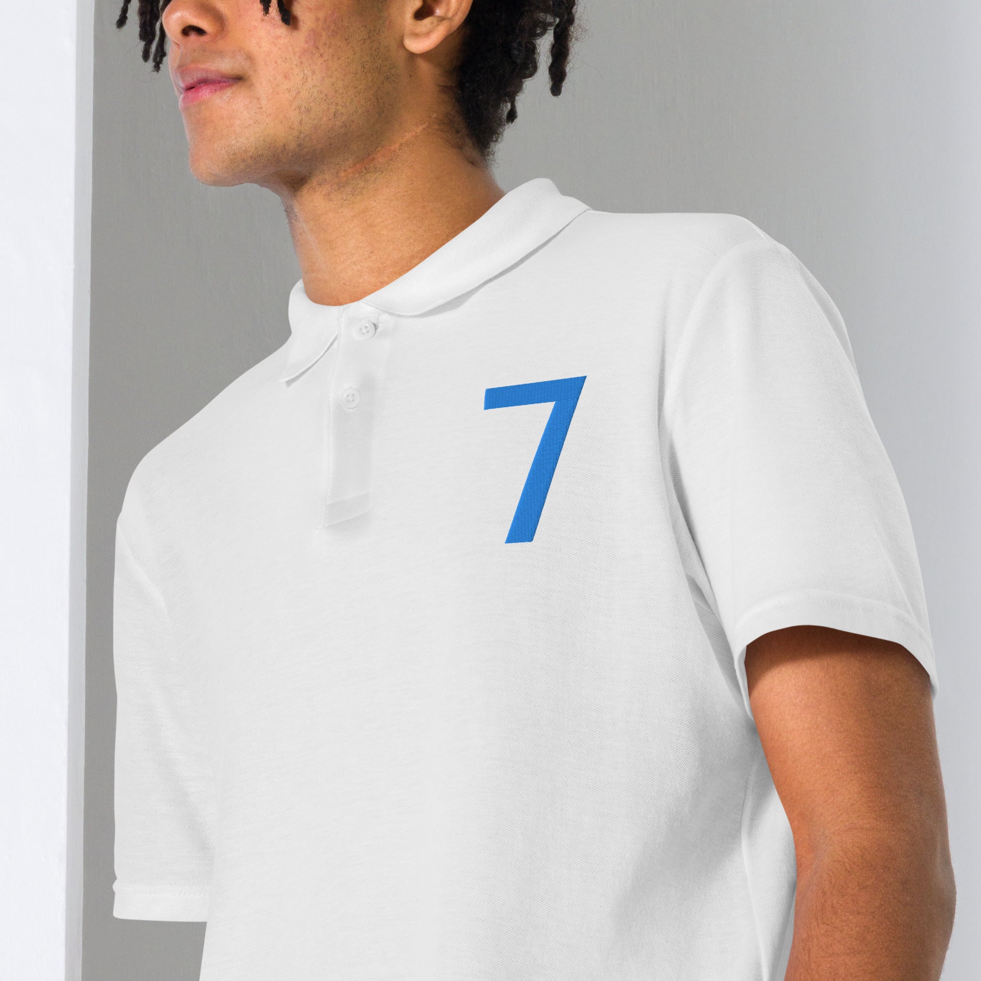 BILTWEAR LUCKY 7 Unisex pique polo shirt