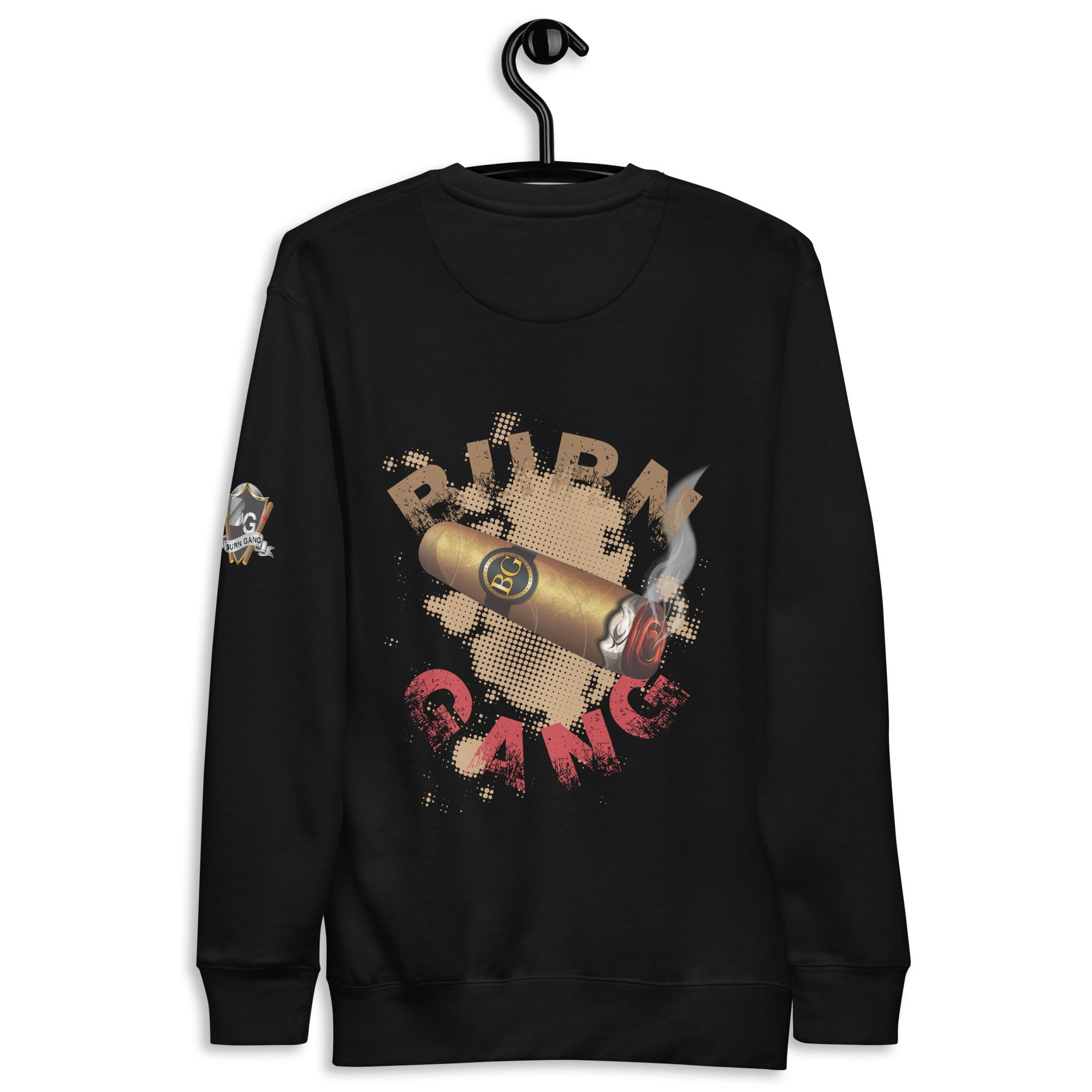 BURN GANG PUFF PUFF Unisex Premium Sweatshirt