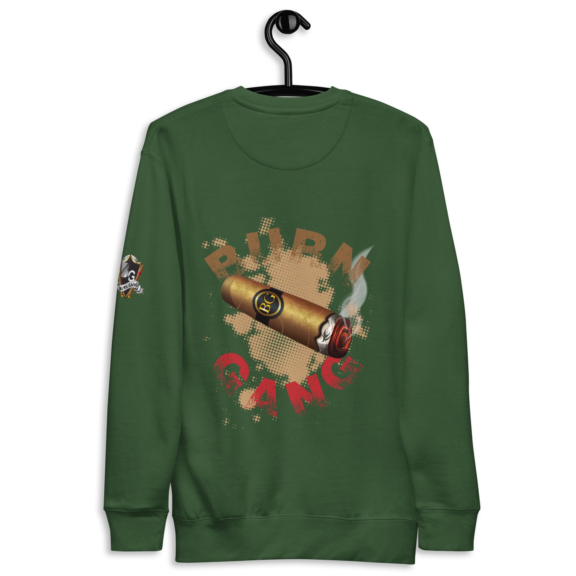 BURN GANG PUFF PUFF Unisex Premium Sweatshirt