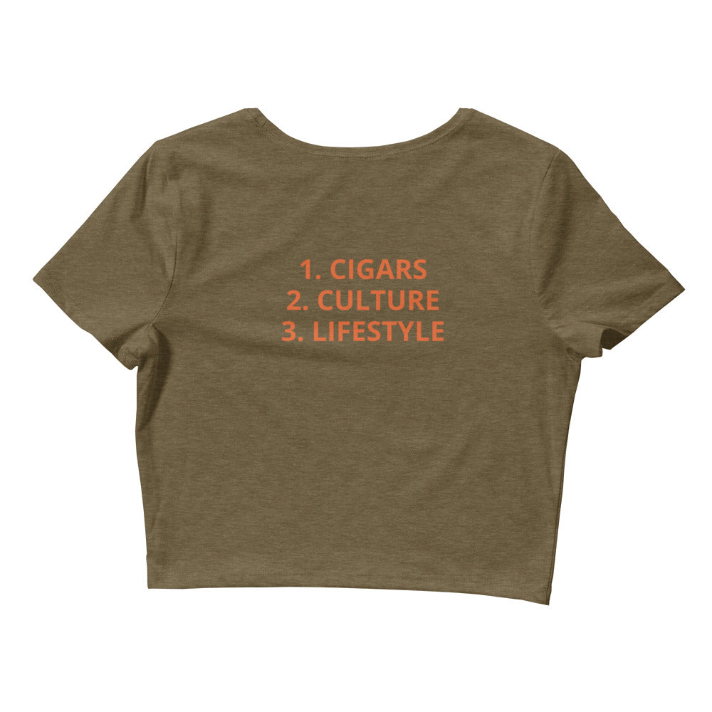 BURN GANG Women’s Crop Tee
