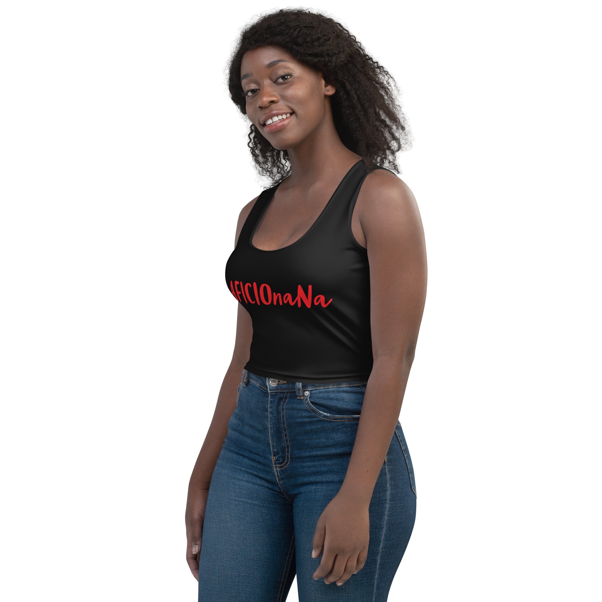 AFICIOnaNa Crop Top