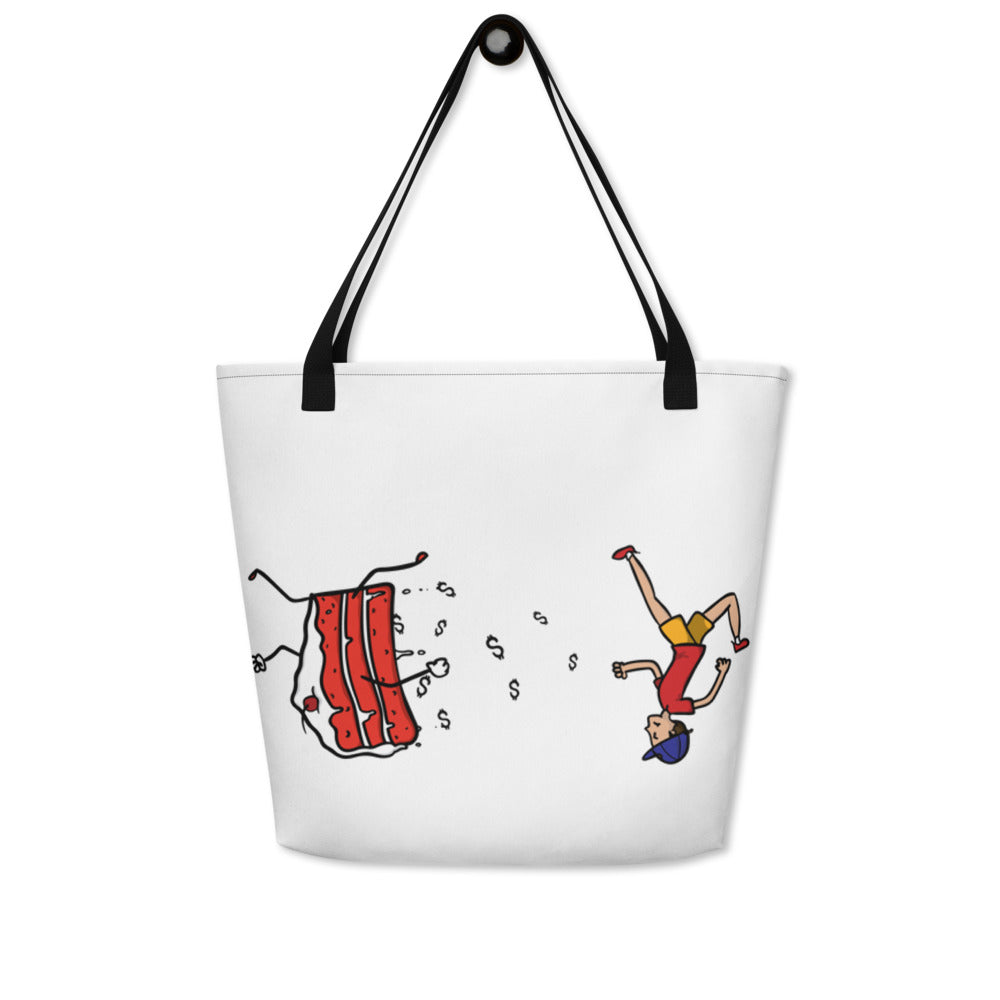 Chasing Cake Beach Bag