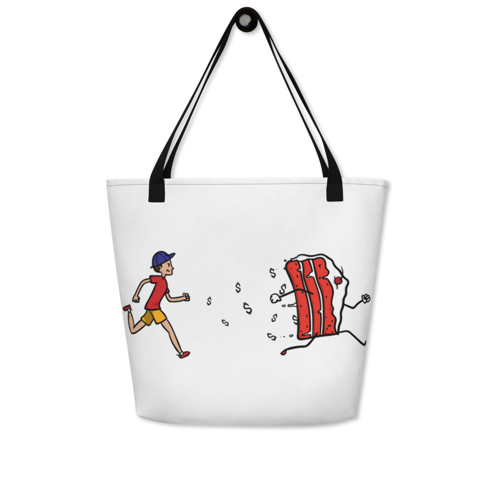 Chasing Cake Beach Bag