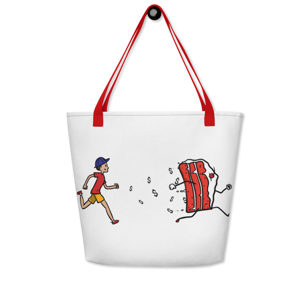 Chasing Cake Beach Bag