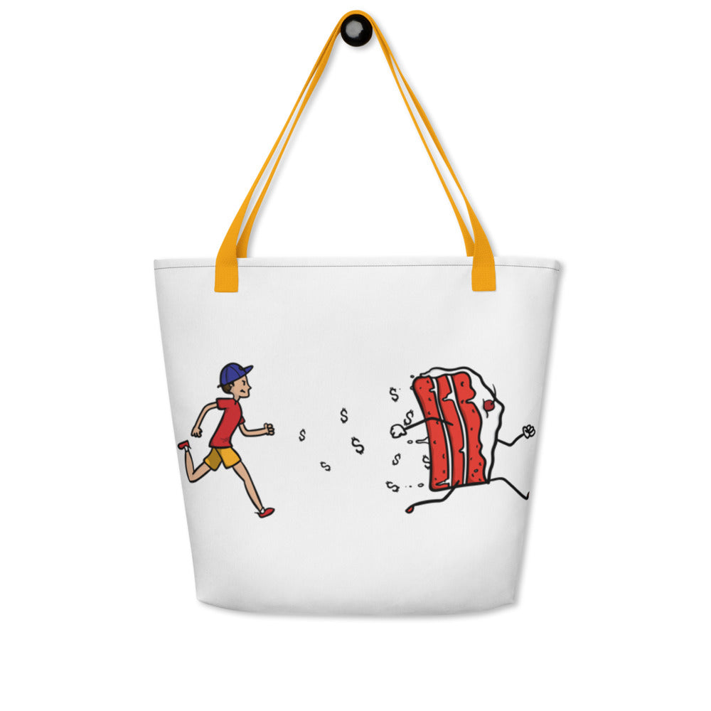 Chasing Cake Beach Bag
