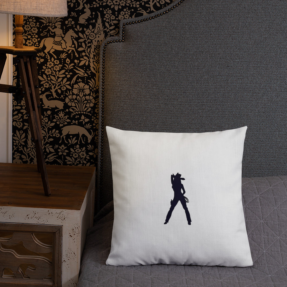 BILTWEAR Cowgirl Rodeo Premium Pillow