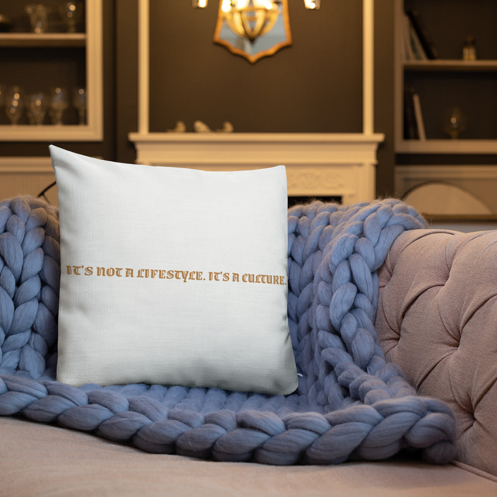 BURN GANG Multi Logo Premium Pillow
