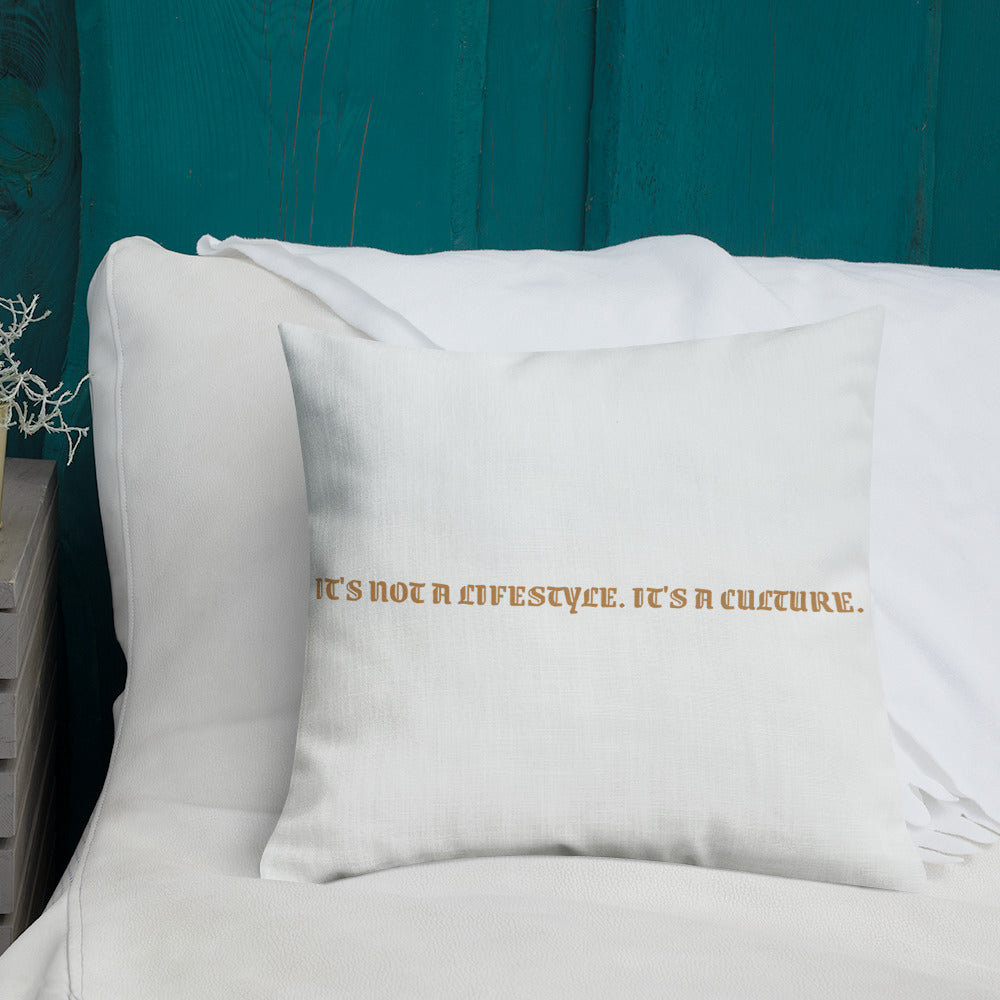 BURN GANG Multi Logo Premium Pillow