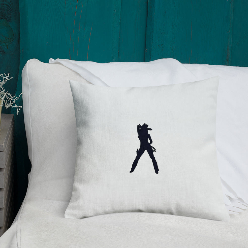 BILTWEAR Cowgirl Rodeo Premium Pillow