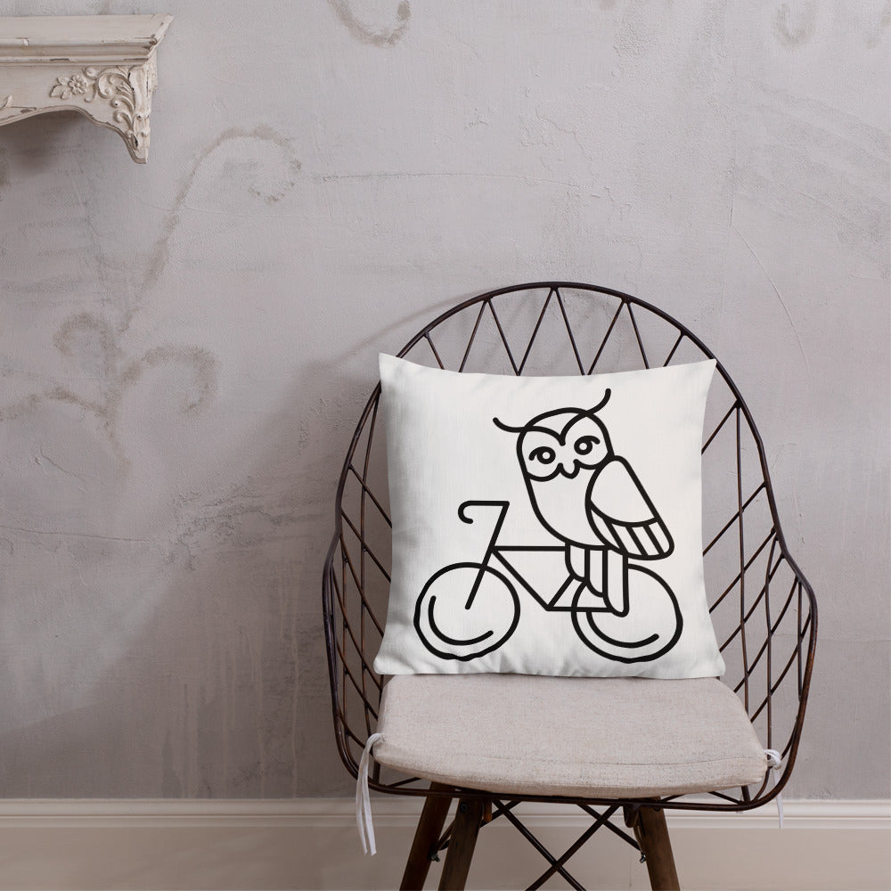 BILTWEAR Wise The Owl  Premium Pillow